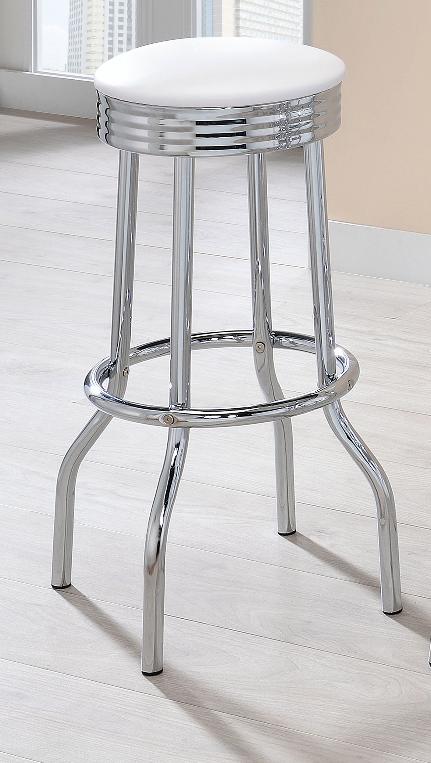 Retro Swivel Bar Stool - Ideal Furniture (Fresno,CA)