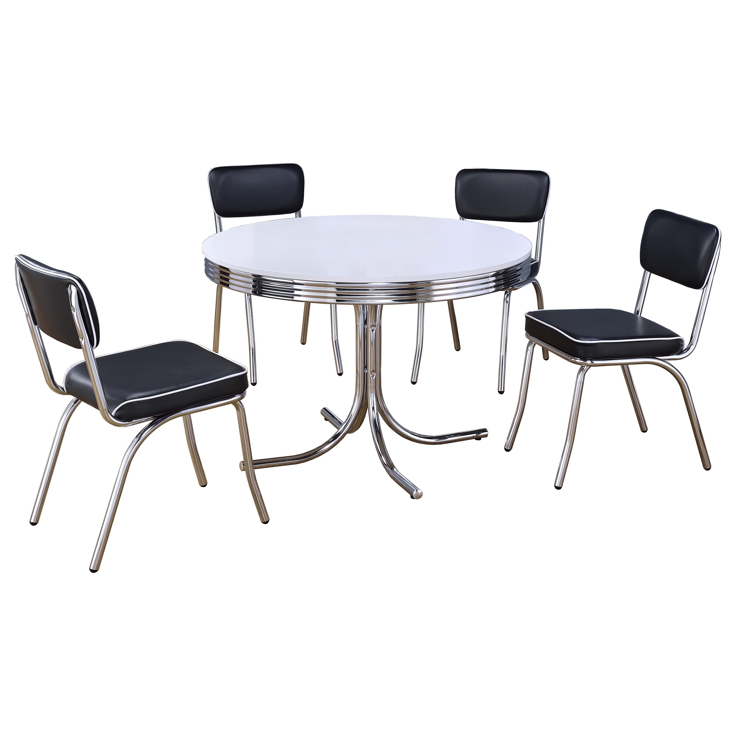 Retro Dining Set - Ideal Furniture (Fresno,CA)