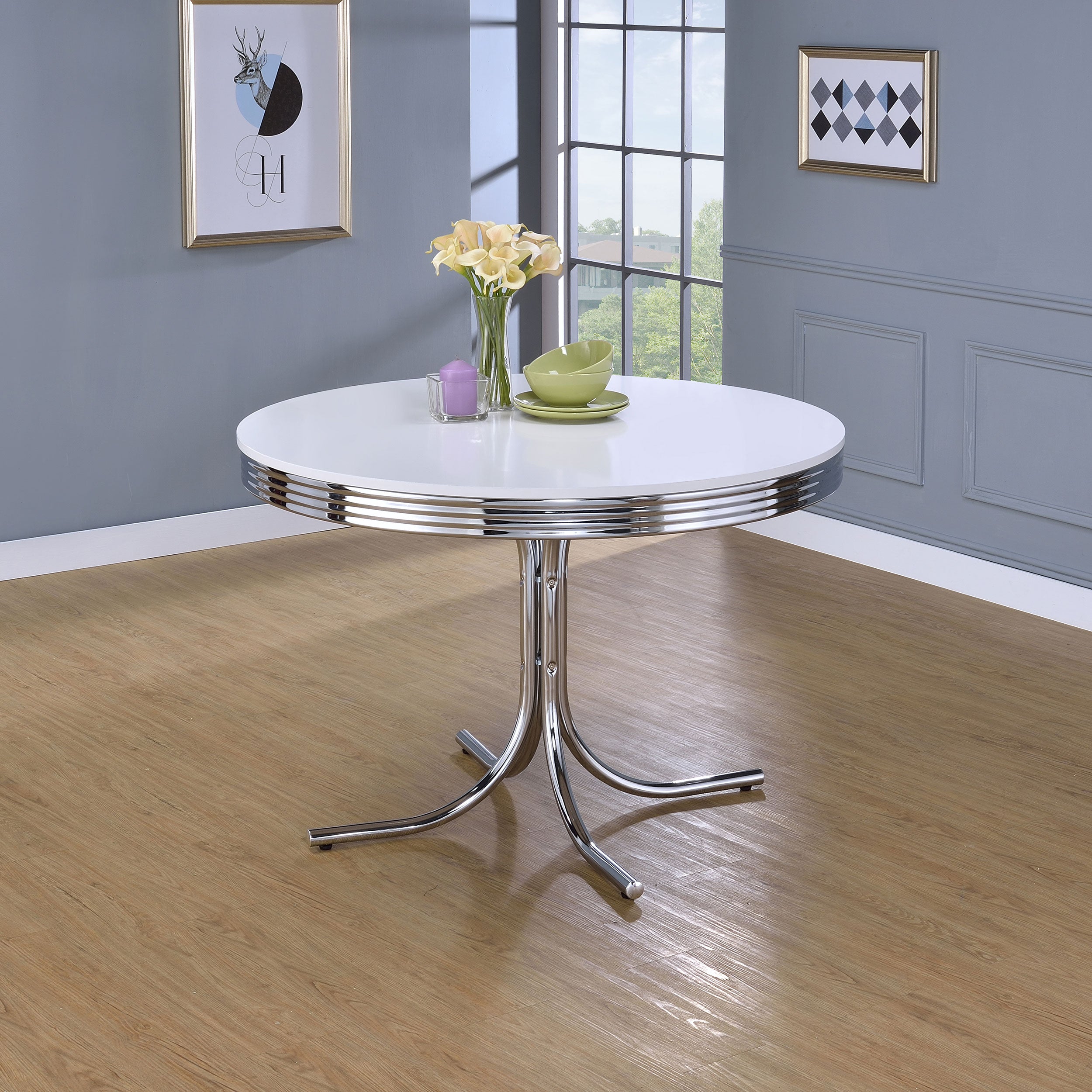 Retro Dining Table - Ideal Furniture (Fresno,CA)