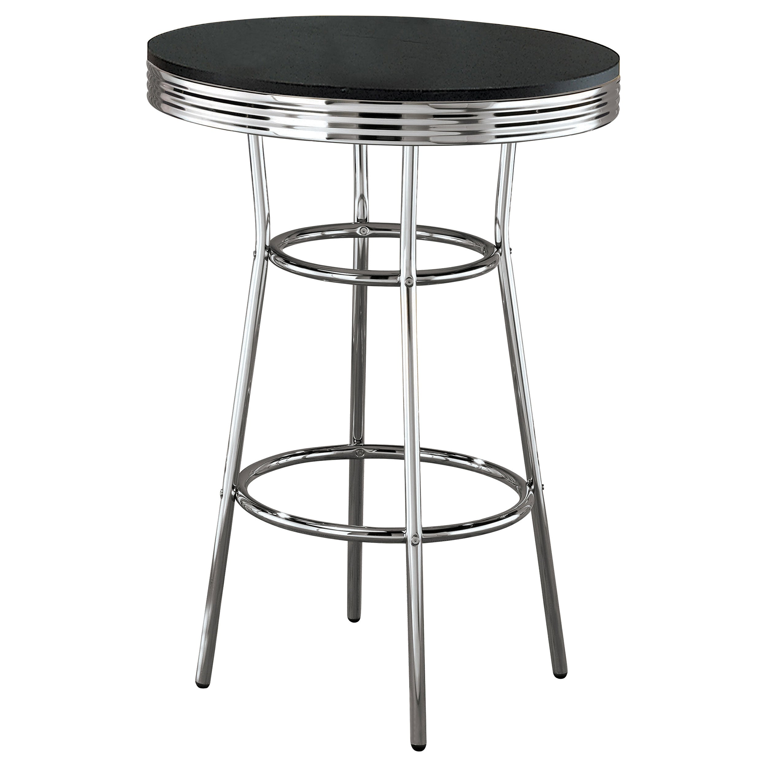 Retro Bar Table Set - Ideal Furniture (Fresno,CA)