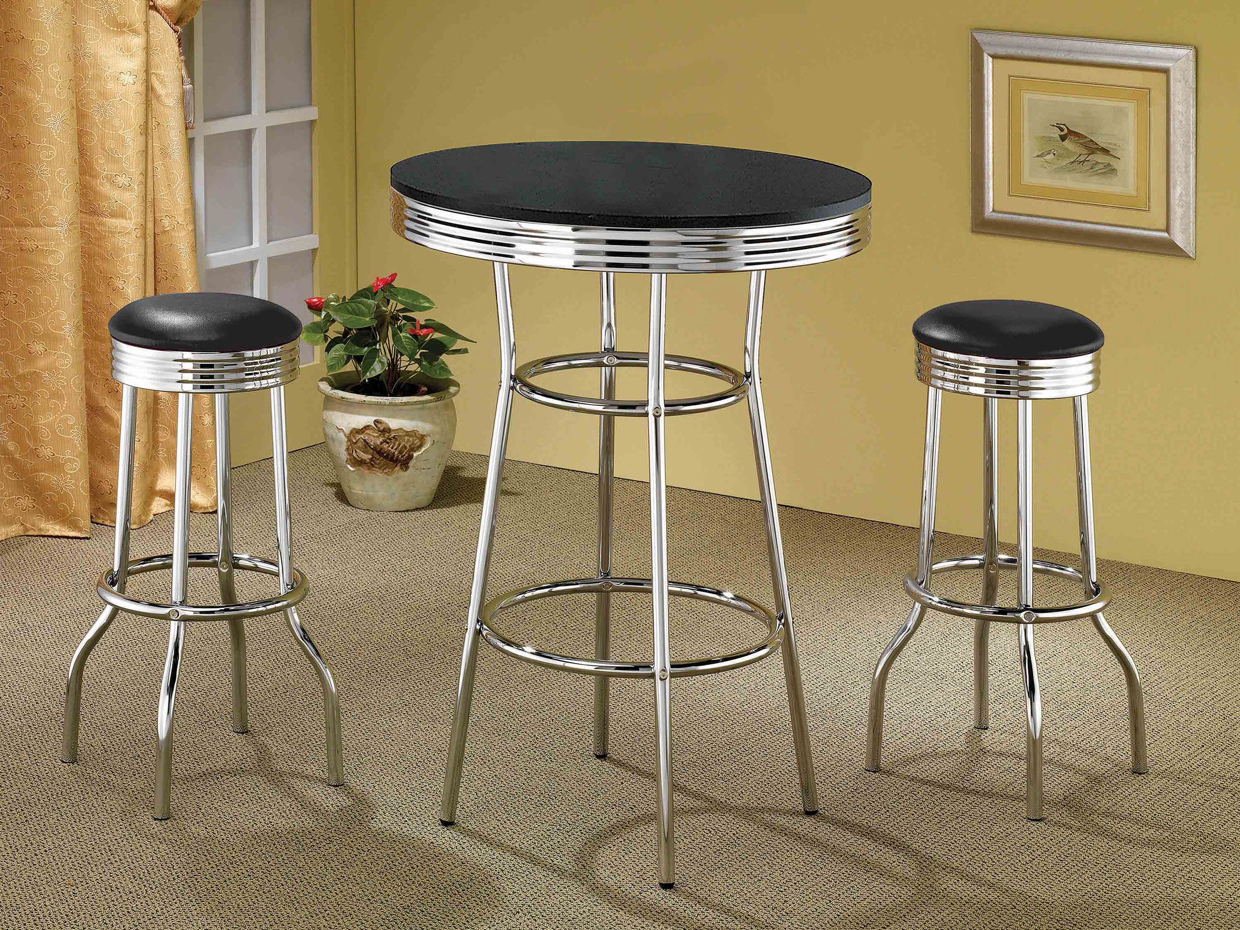 Retro Bar Table - Ideal Furniture (Fresno,CA)