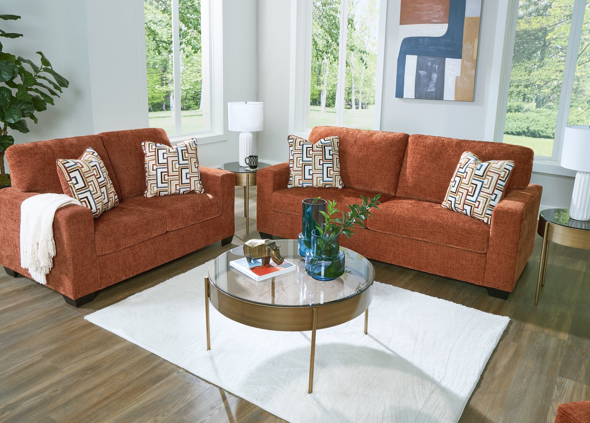 Aviemore Living Room Set - Ideal Furniture (Fresno,CA)
