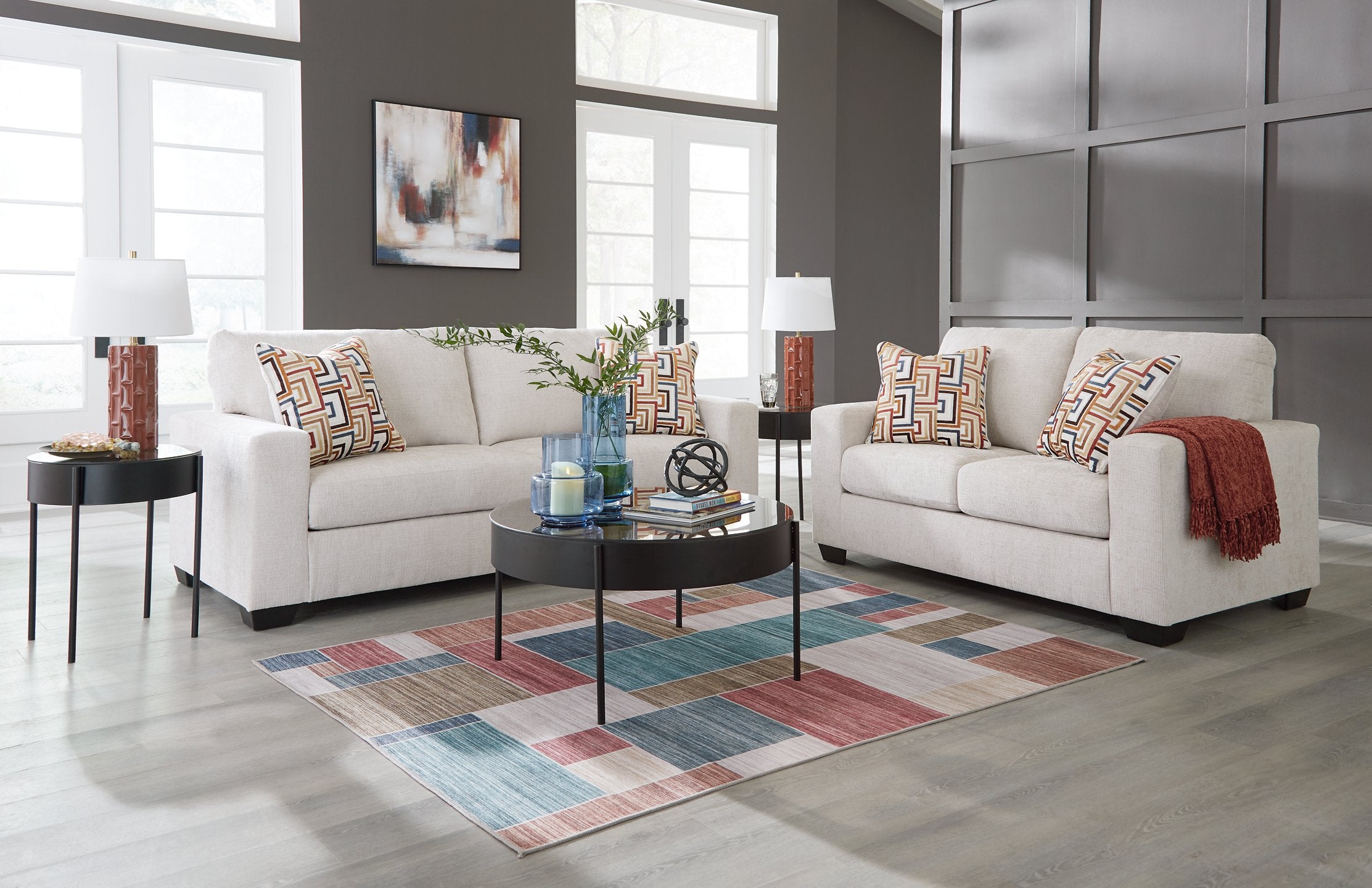 Aviemore Living Room Set - Ideal Furniture (Fresno,CA)