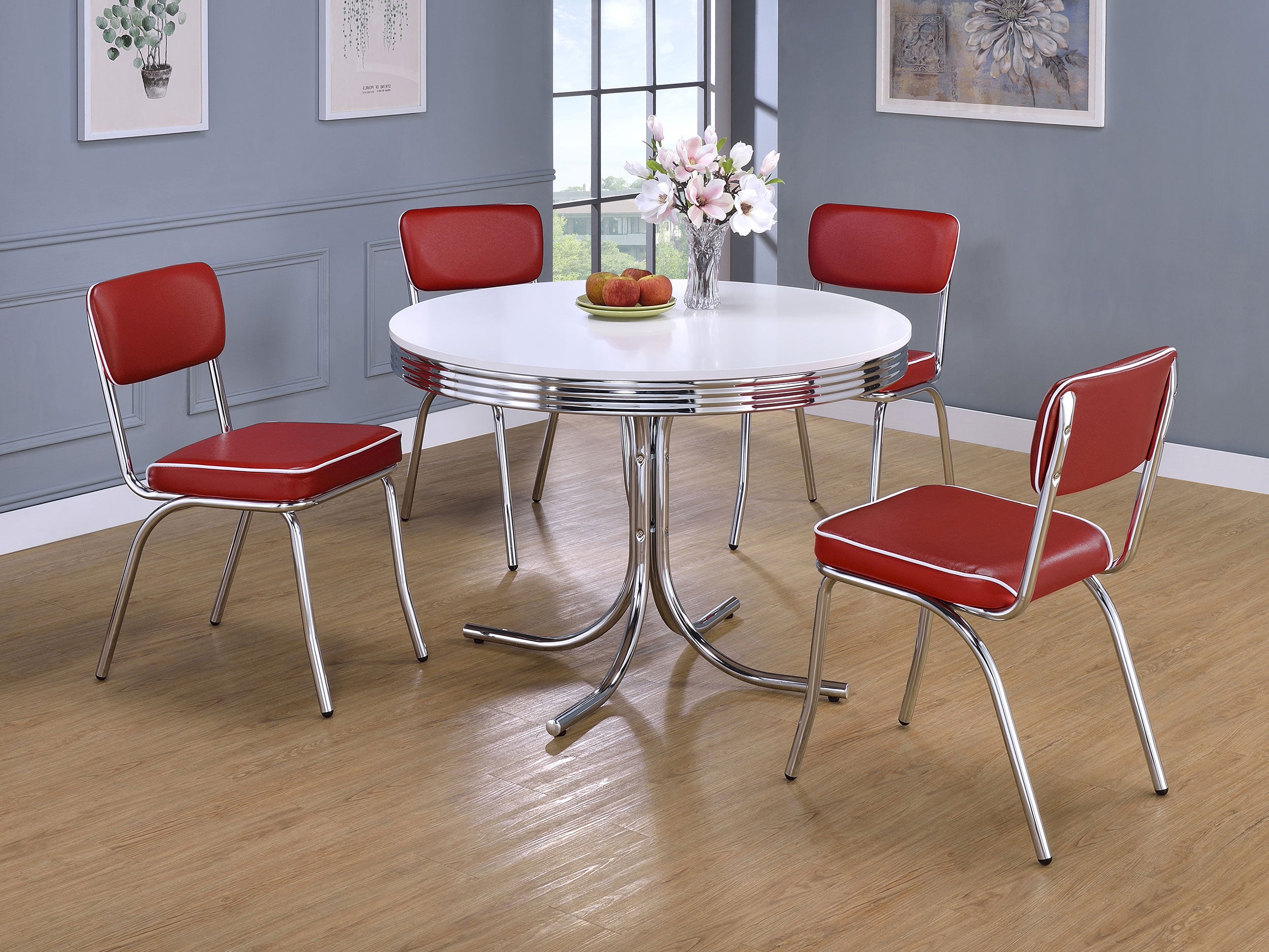 Retro Dining Side Chair - Ideal Furniture (Fresno,CA)