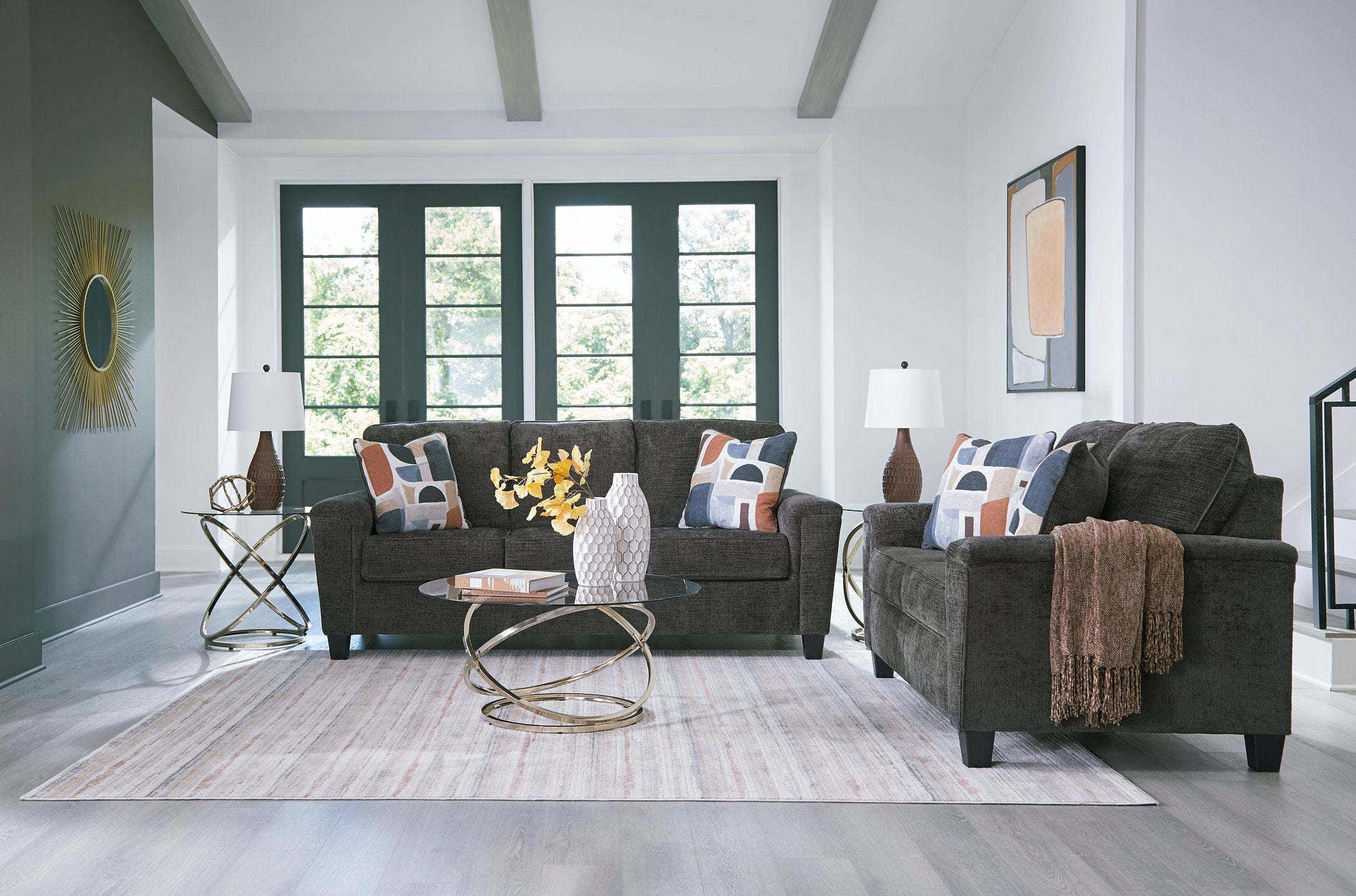 Erinslane Living Room Set - Ideal Furniture (Fresno,CA)