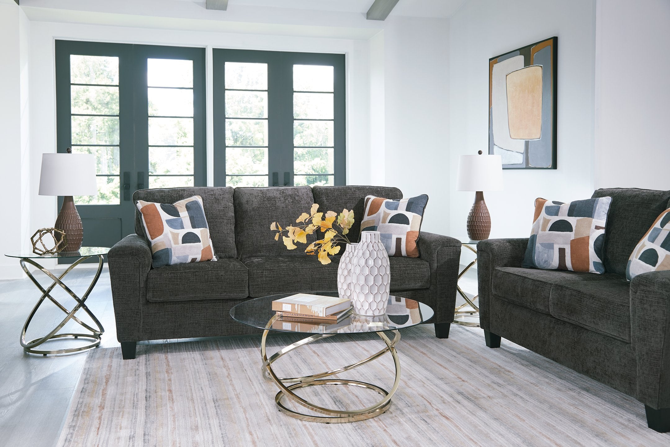 Erinslane Living Room Set - Ideal Furniture (Fresno,CA)