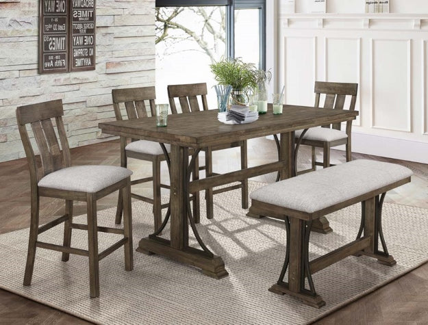 Quincy Counter Height Chair Set of 2 - Ideal Furniture (Fresno,CA)