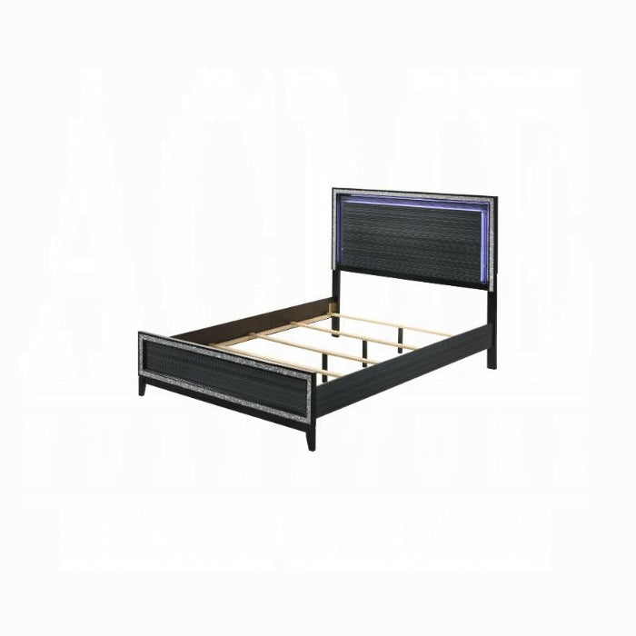 Haiden EK Bed With Led - Ideal Furniture (Fresno,CA)