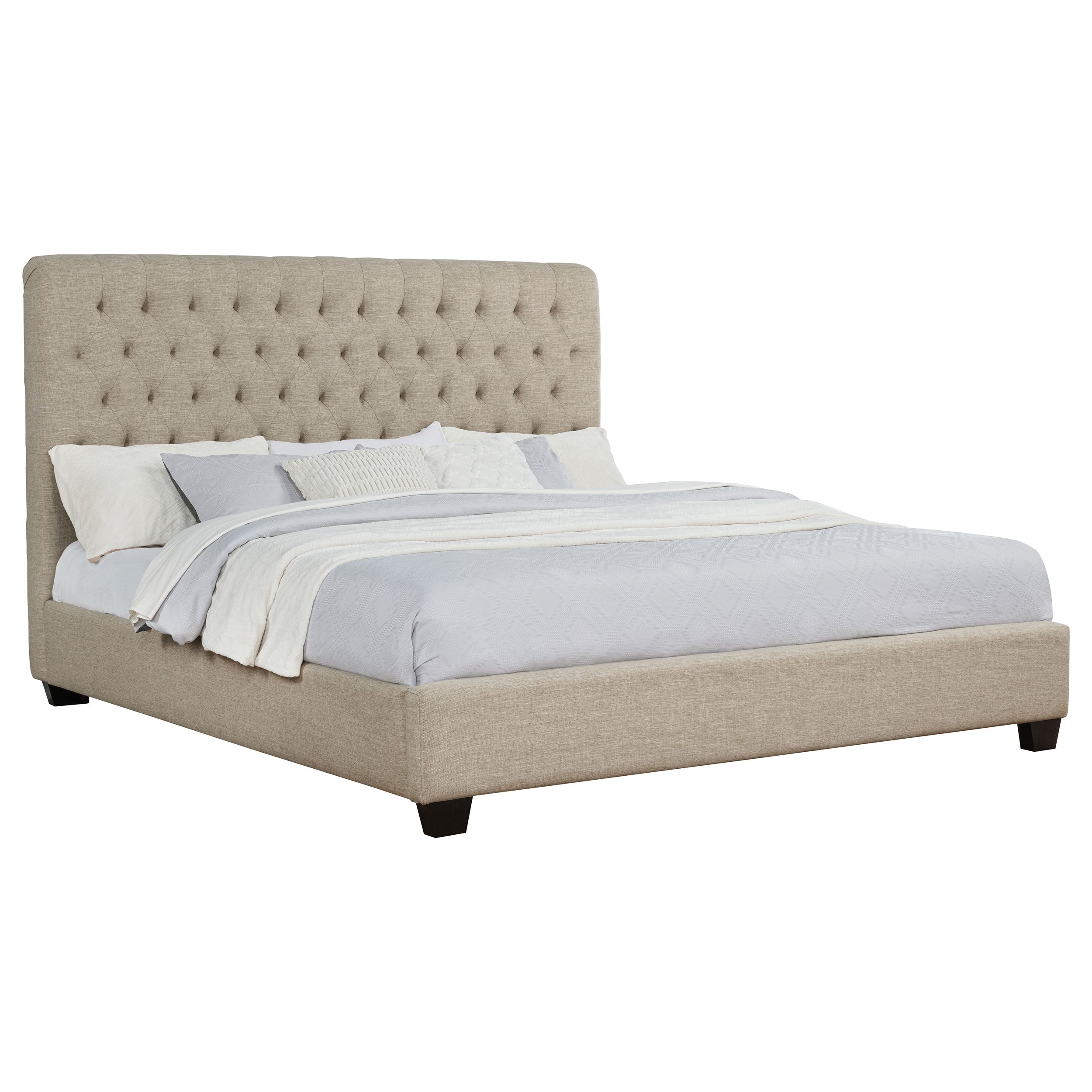 Chloe Panel Bed - Ideal Furniture (Fresno,CA)