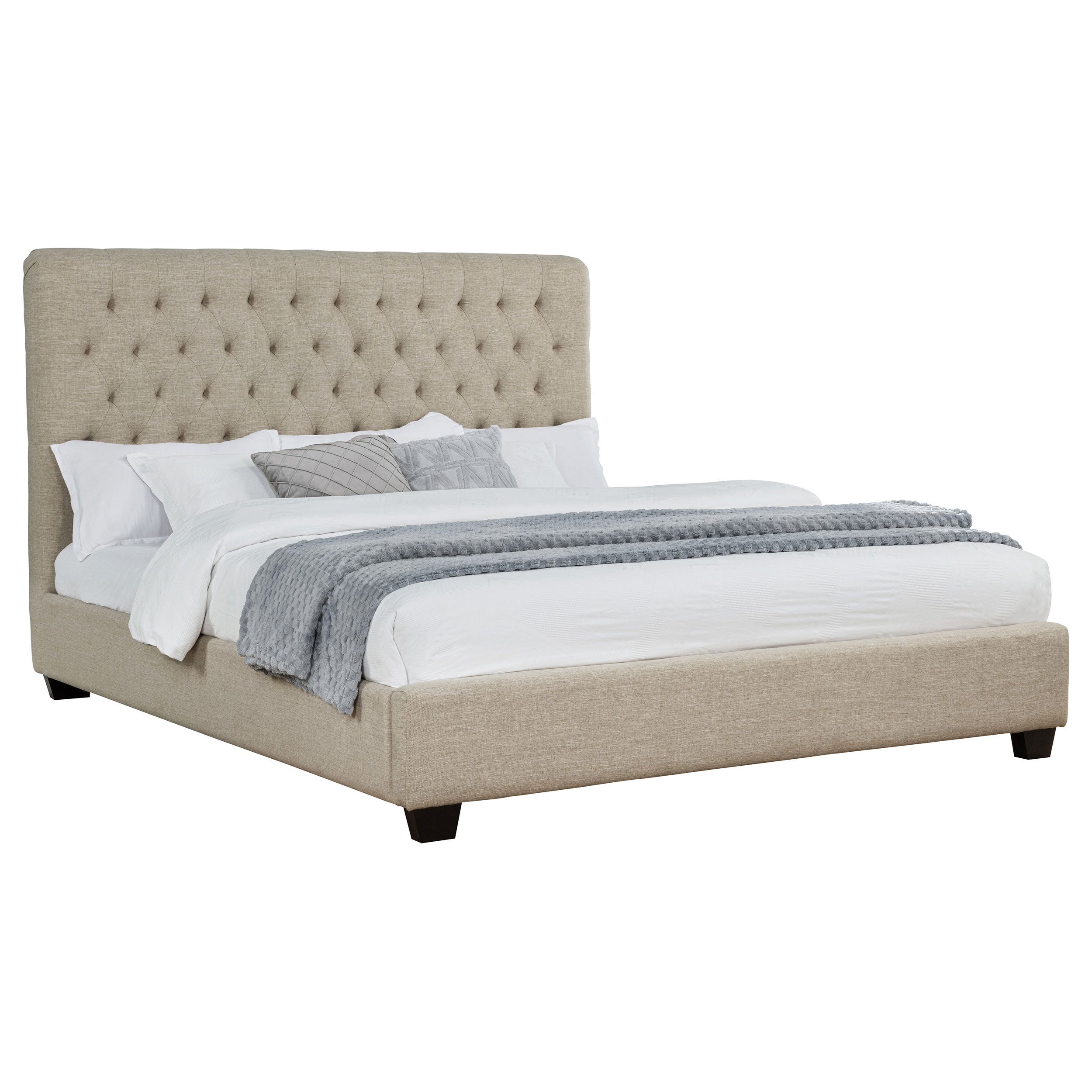 Chloe Panel Bed - Ideal Furniture (Fresno,CA)