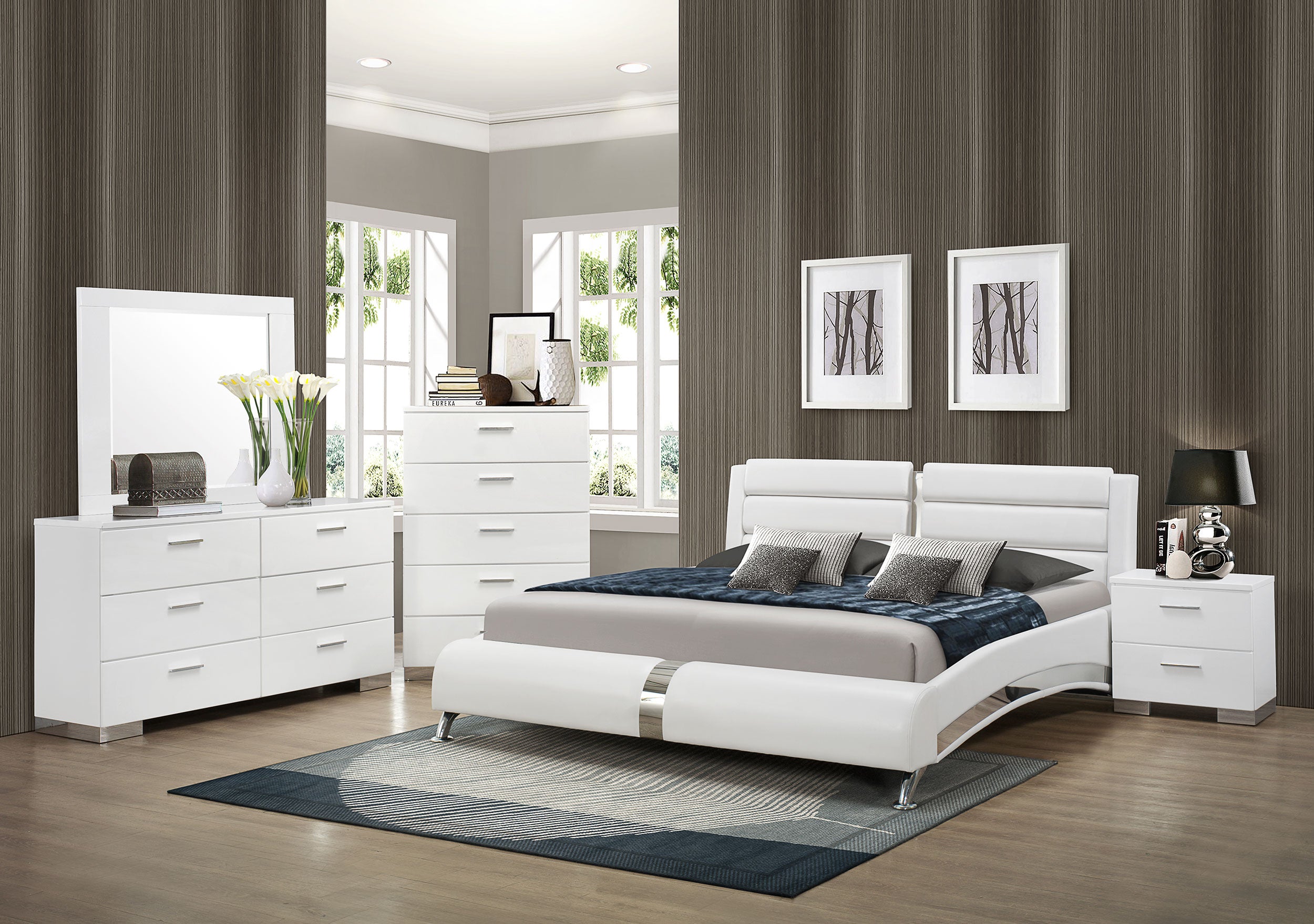 Jeremaine Bedroom Set - Ideal Furniture (Fresno,CA)