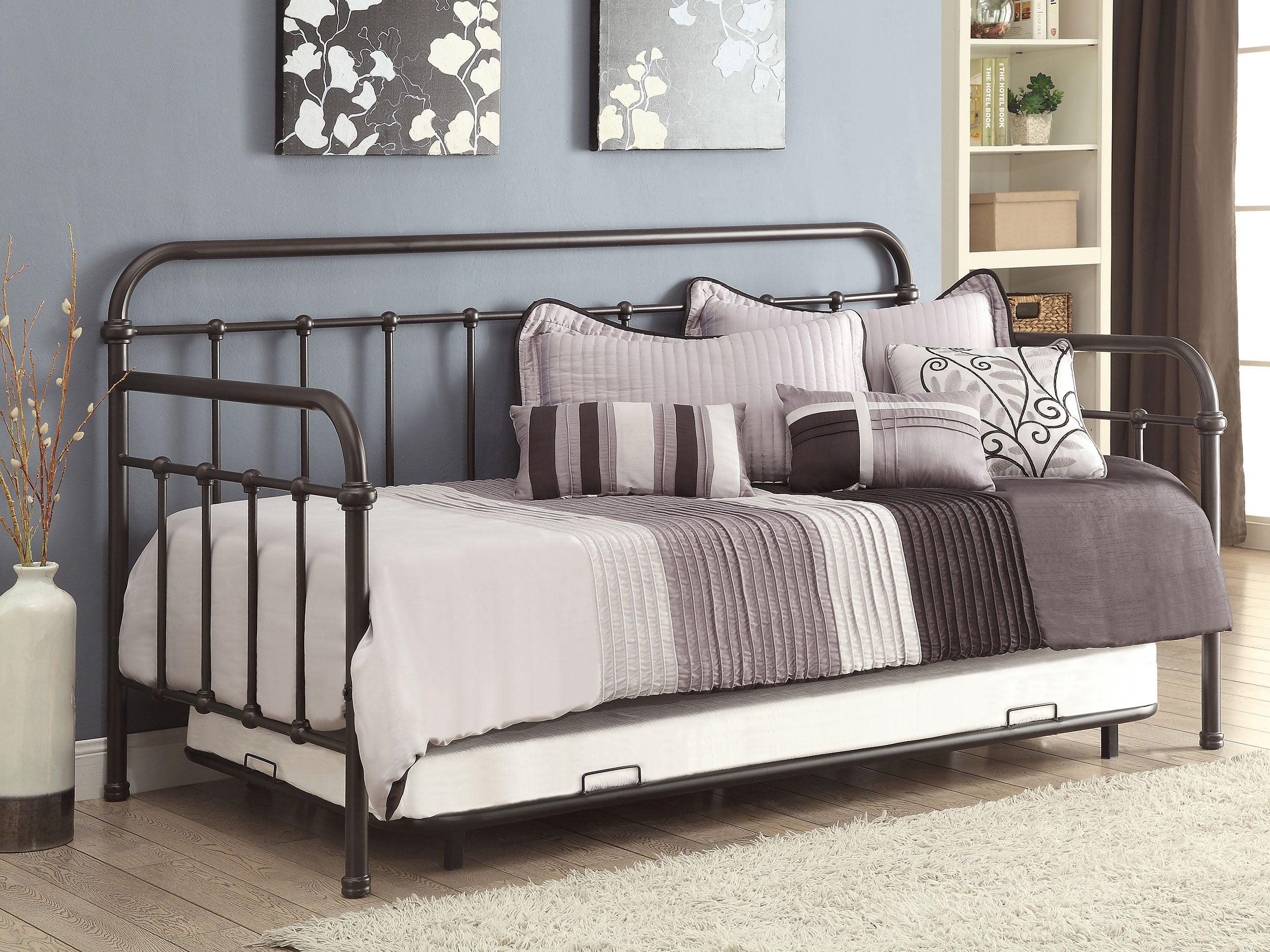 Livingston Daybed with Trundle - Ideal Furniture (Fresno,CA)