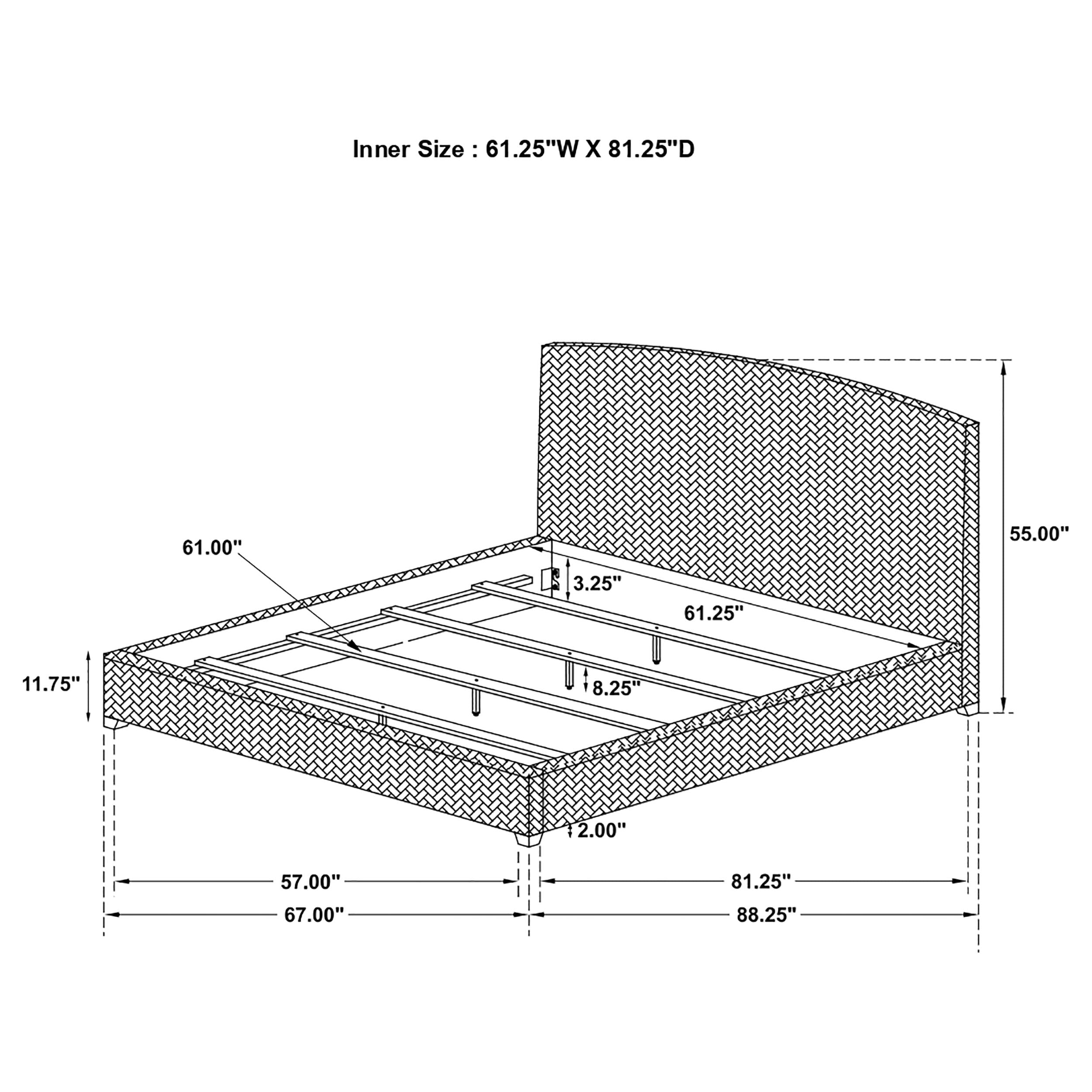 Laughton Panel Bed - Ideal Furniture (Fresno,CA)