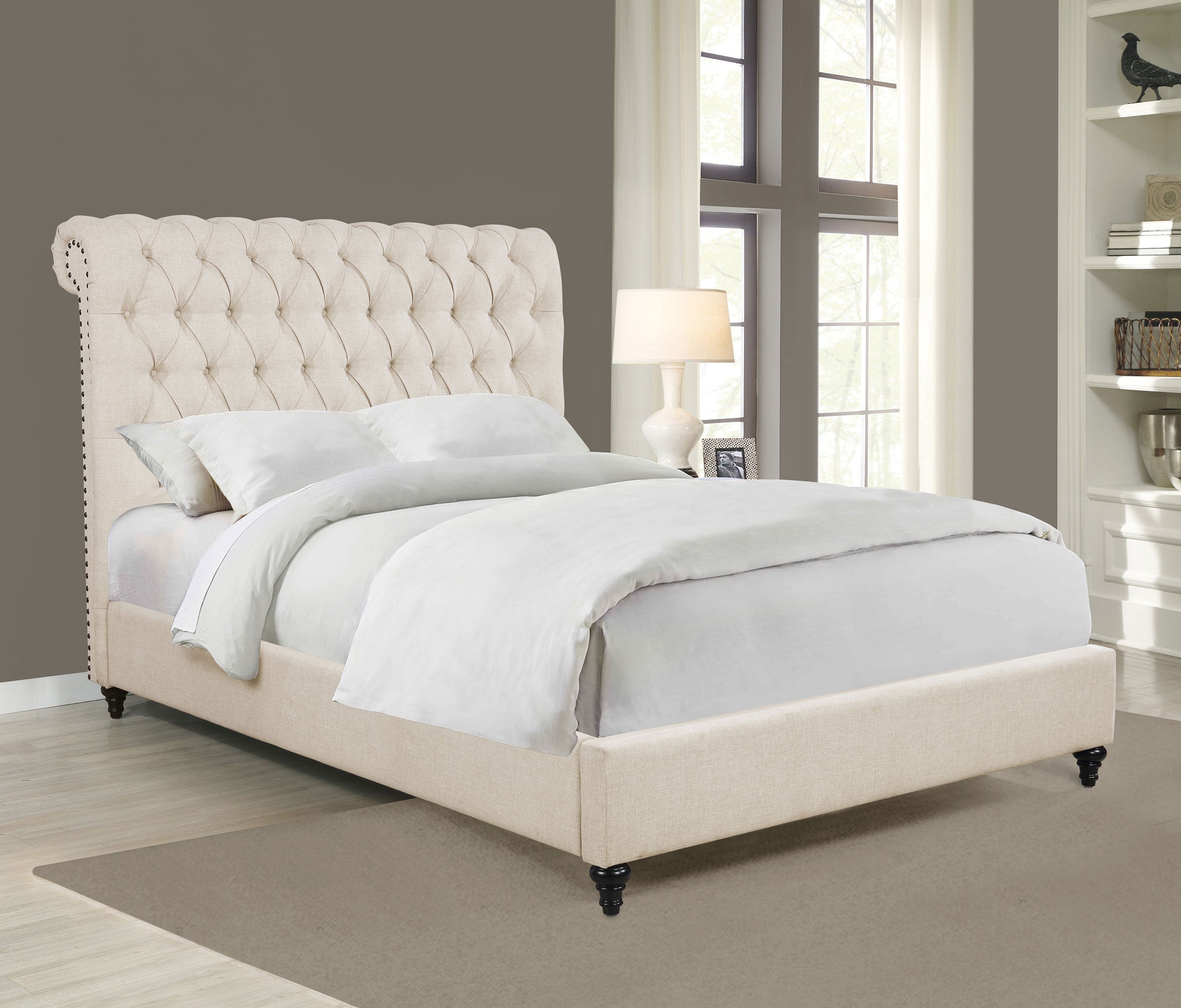 Devon Panel Bed - Ideal Furniture (Fresno,CA)