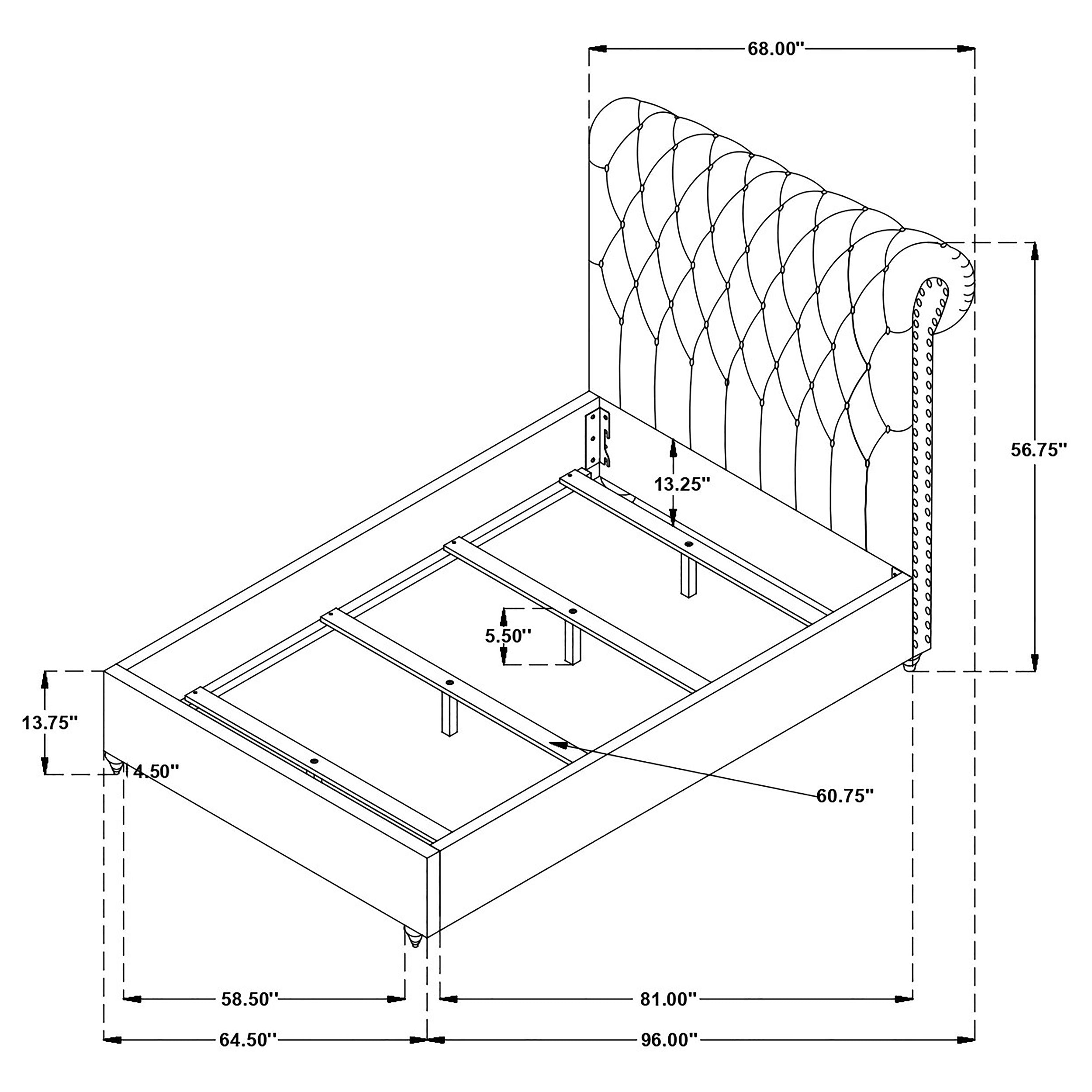 Devon Panel Bed - Ideal Furniture (Fresno,CA)