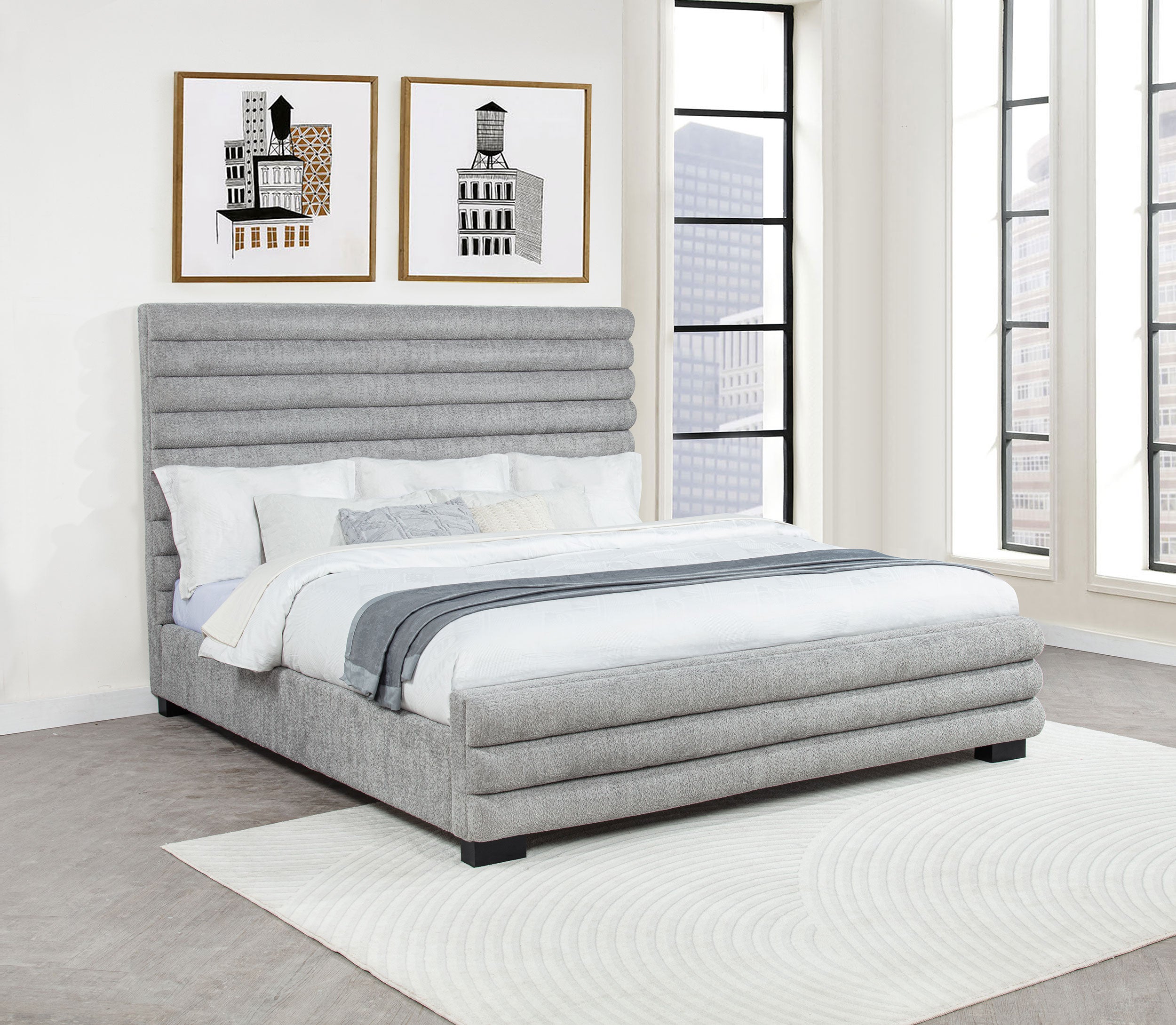 Patricia Panel Bed - Ideal Furniture (Fresno,CA)