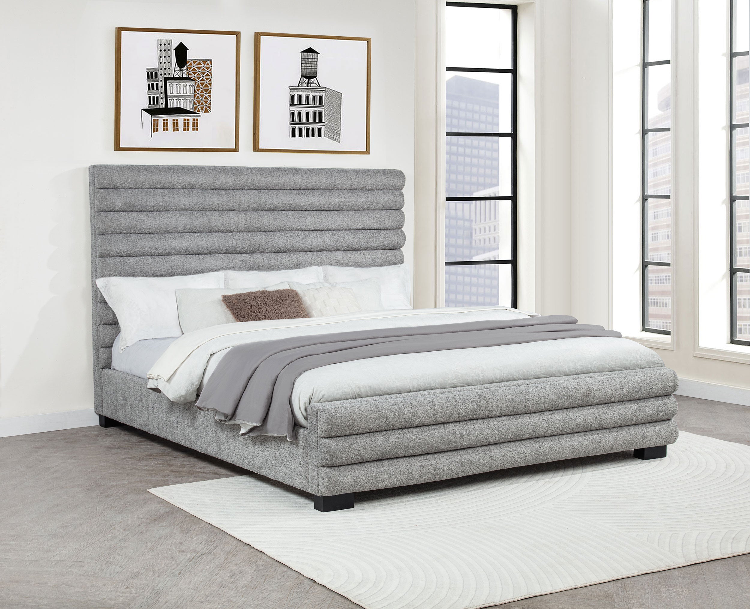 Patricia Panel Bed - Ideal Furniture (Fresno,CA)