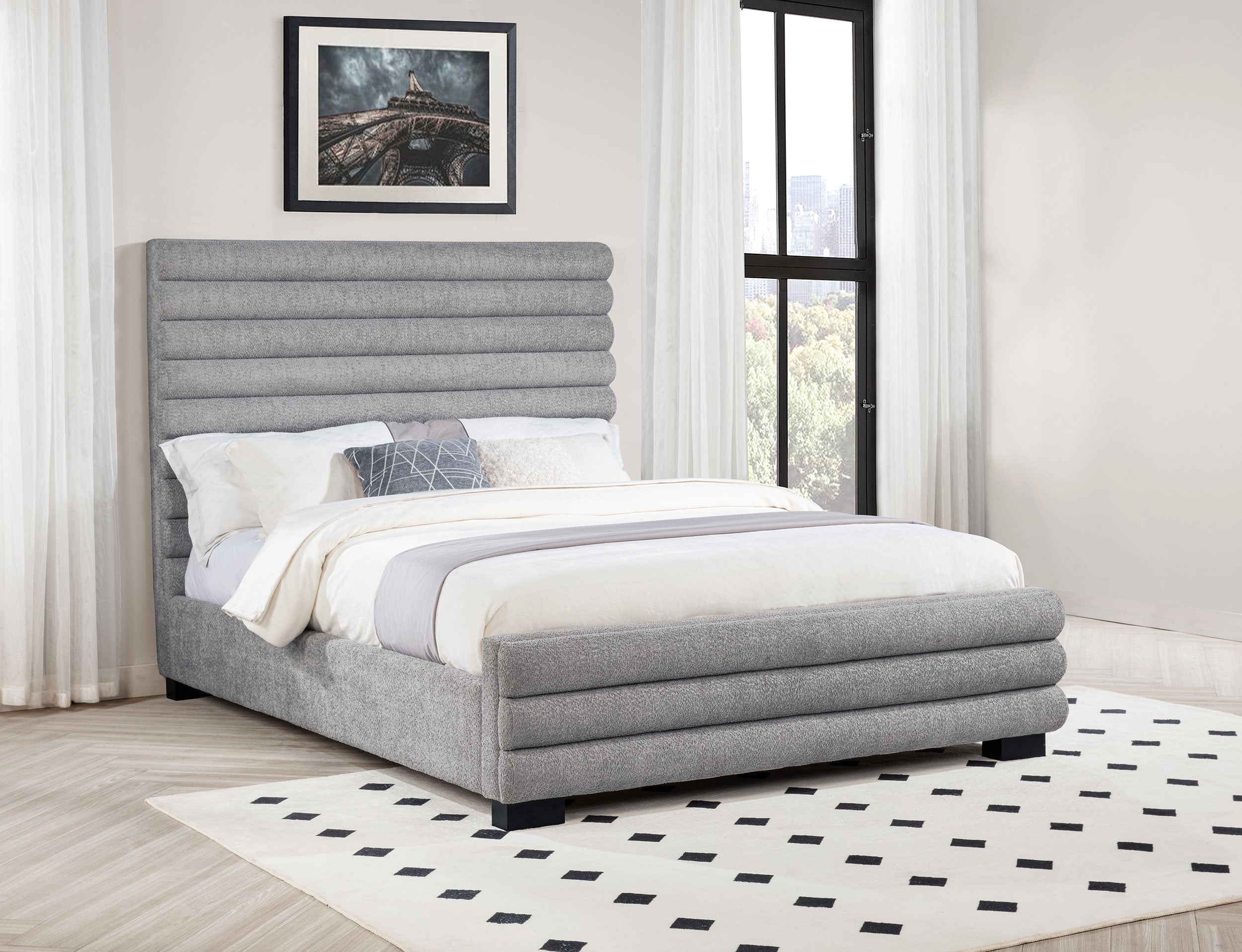 Patricia Panel Bed - Ideal Furniture (Fresno,CA)