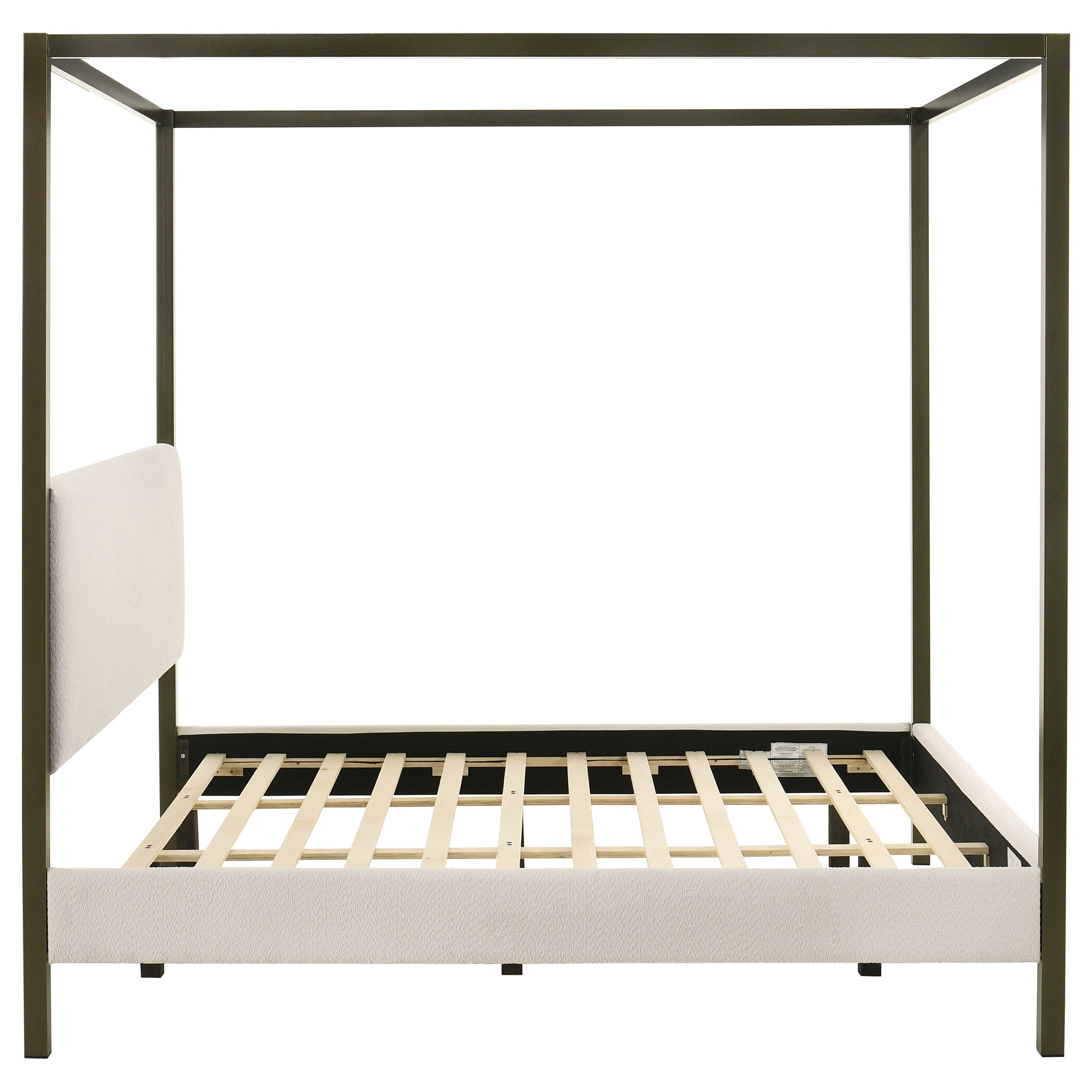 Monroe Canopy Panel Platform Bed - Ideal Furniture (Fresno,CA)