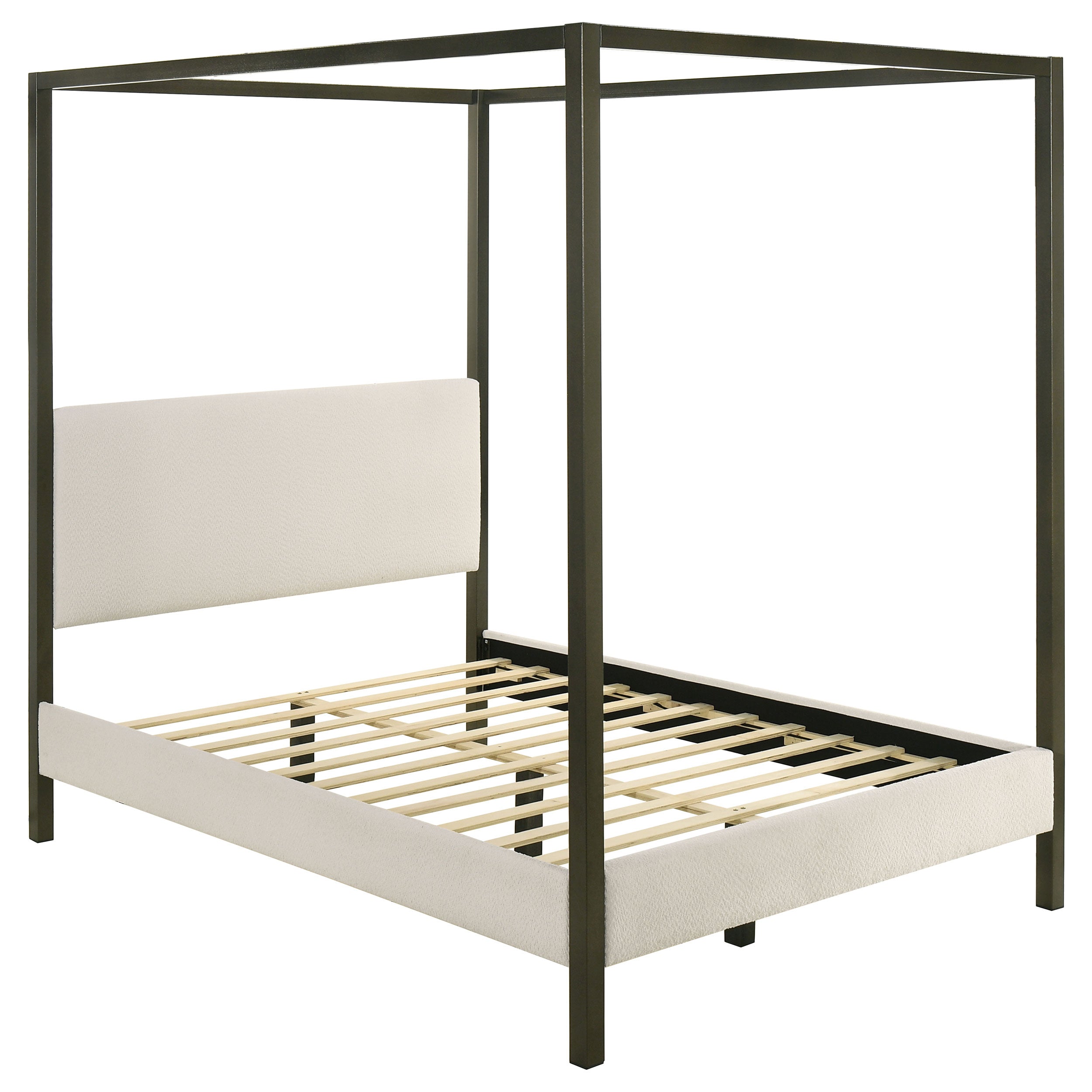 Monroe Canopy Panel Platform Bed - Ideal Furniture (Fresno,CA)