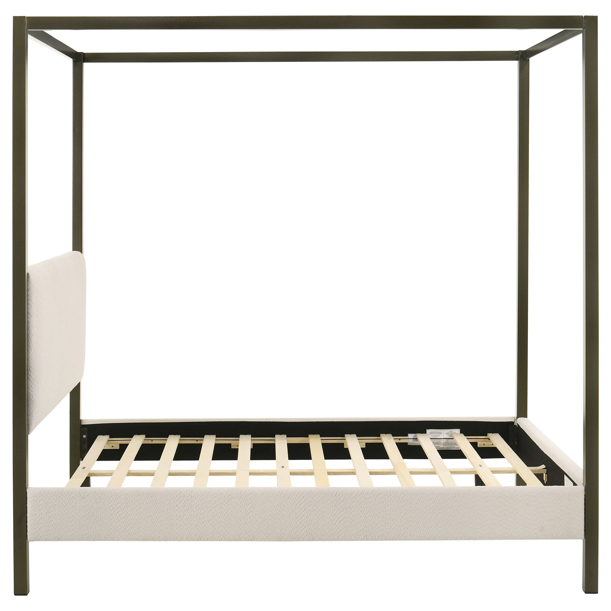 Monroe Canopy Panel Platform Bed - Ideal Furniture (Fresno,CA)