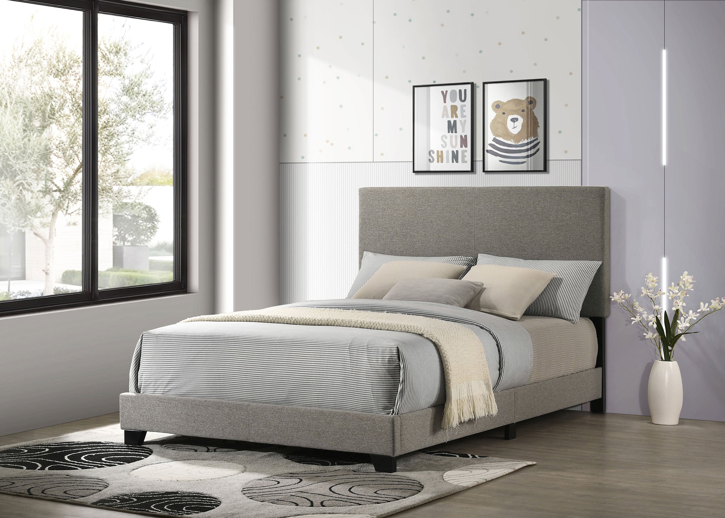 Dorian Panel Bed - Ideal Furniture (Fresno,CA)