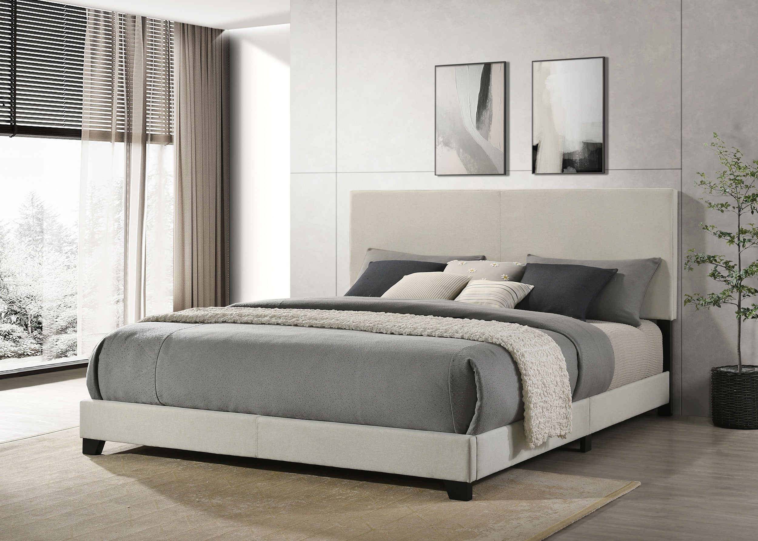 Dorian Panel Bed - Ideal Furniture (Fresno,CA)