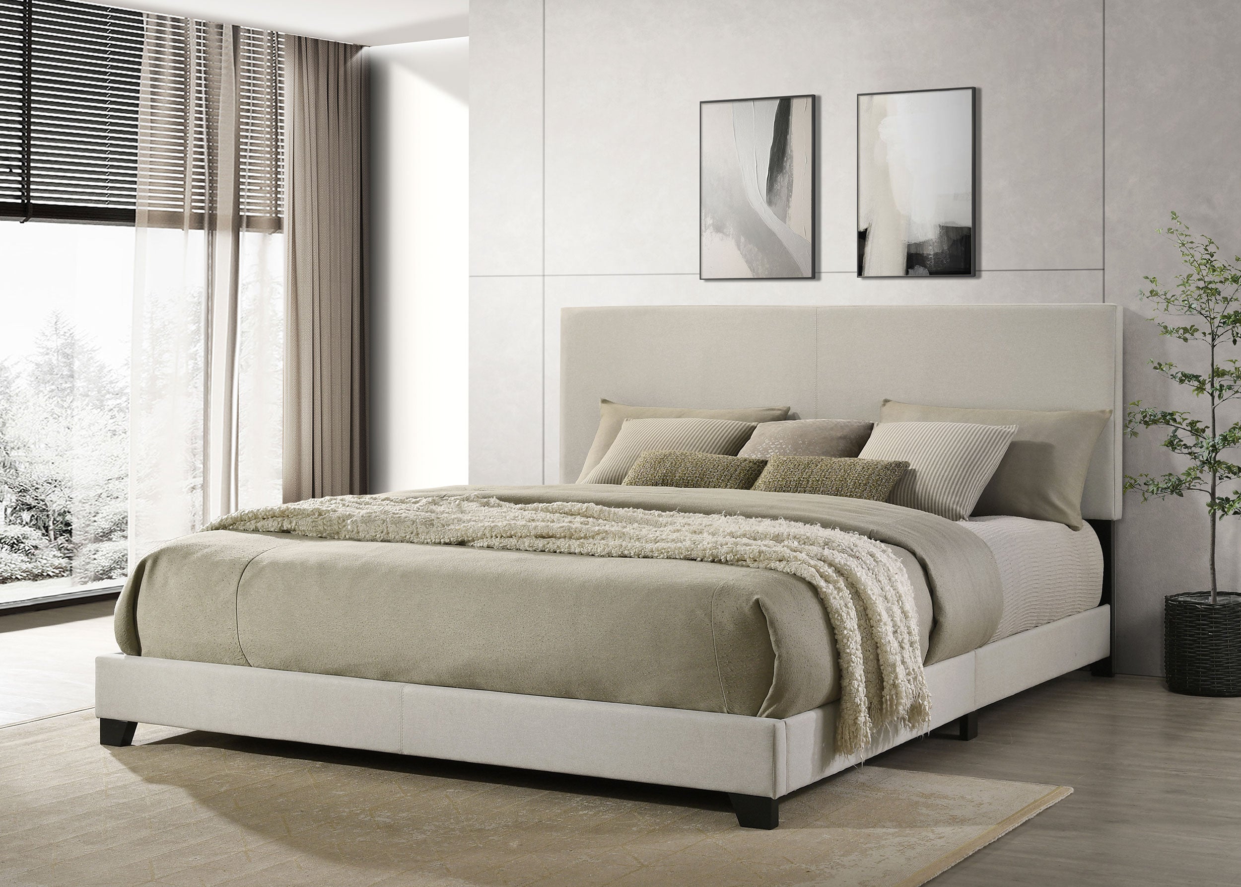 Dorian Panel Bed - Ideal Furniture (Fresno,CA)