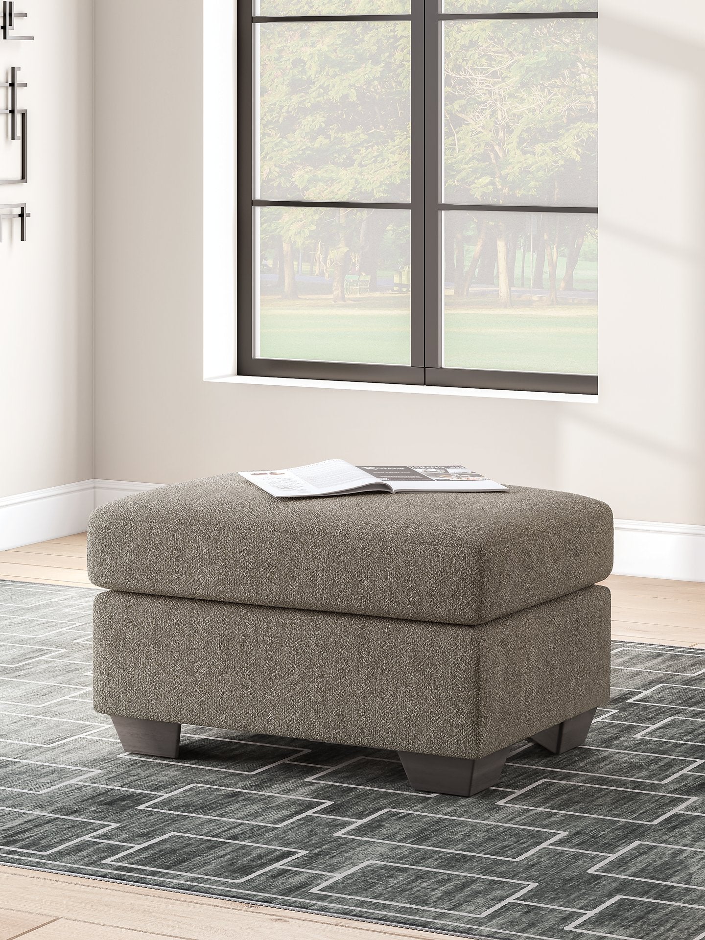 Triston-Peaks Ottoman - Ideal Furniture (Fresno,CA)