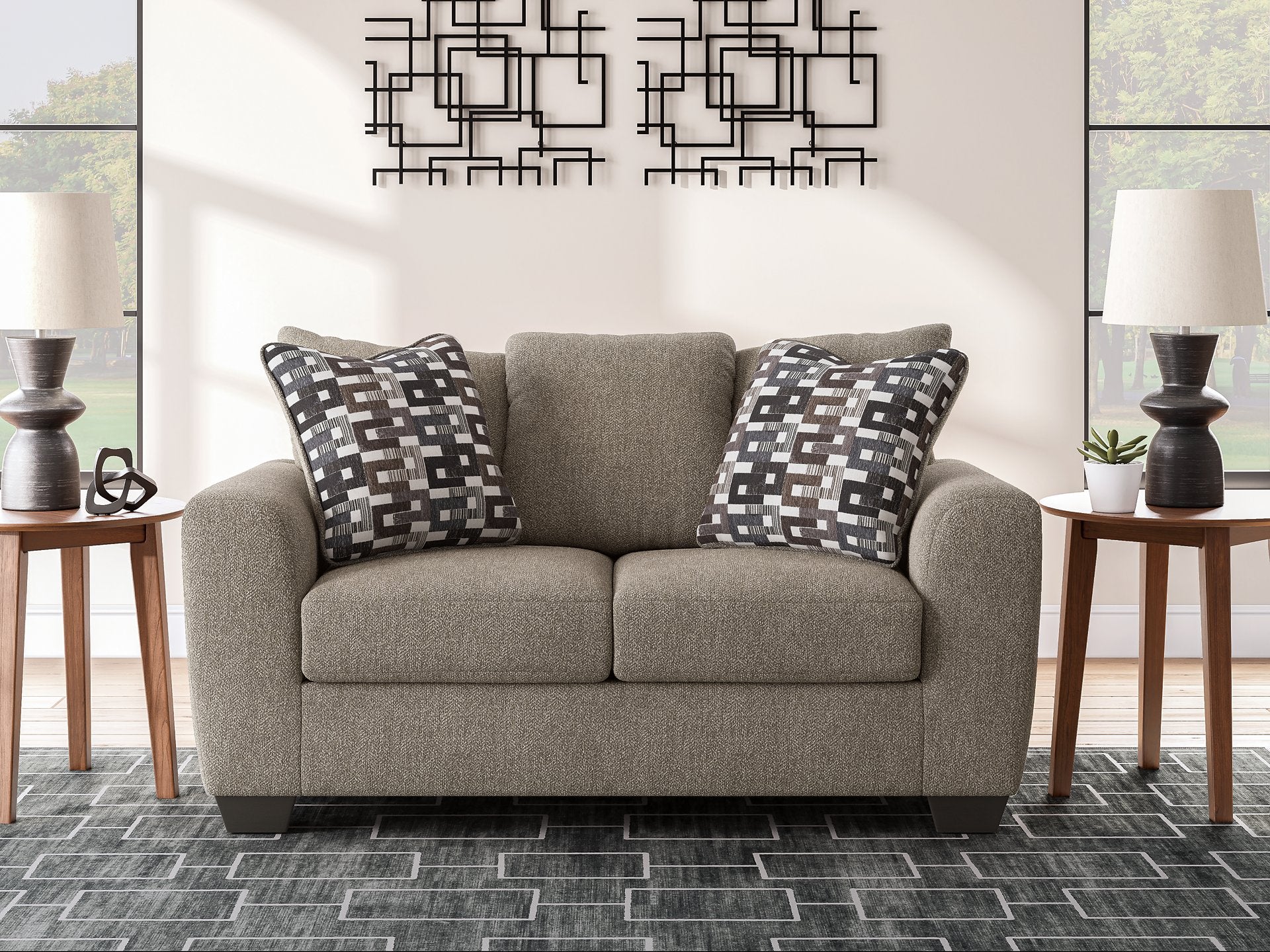 Triston-Peaks Loveseat - Ideal Furniture (Fresno,CA)