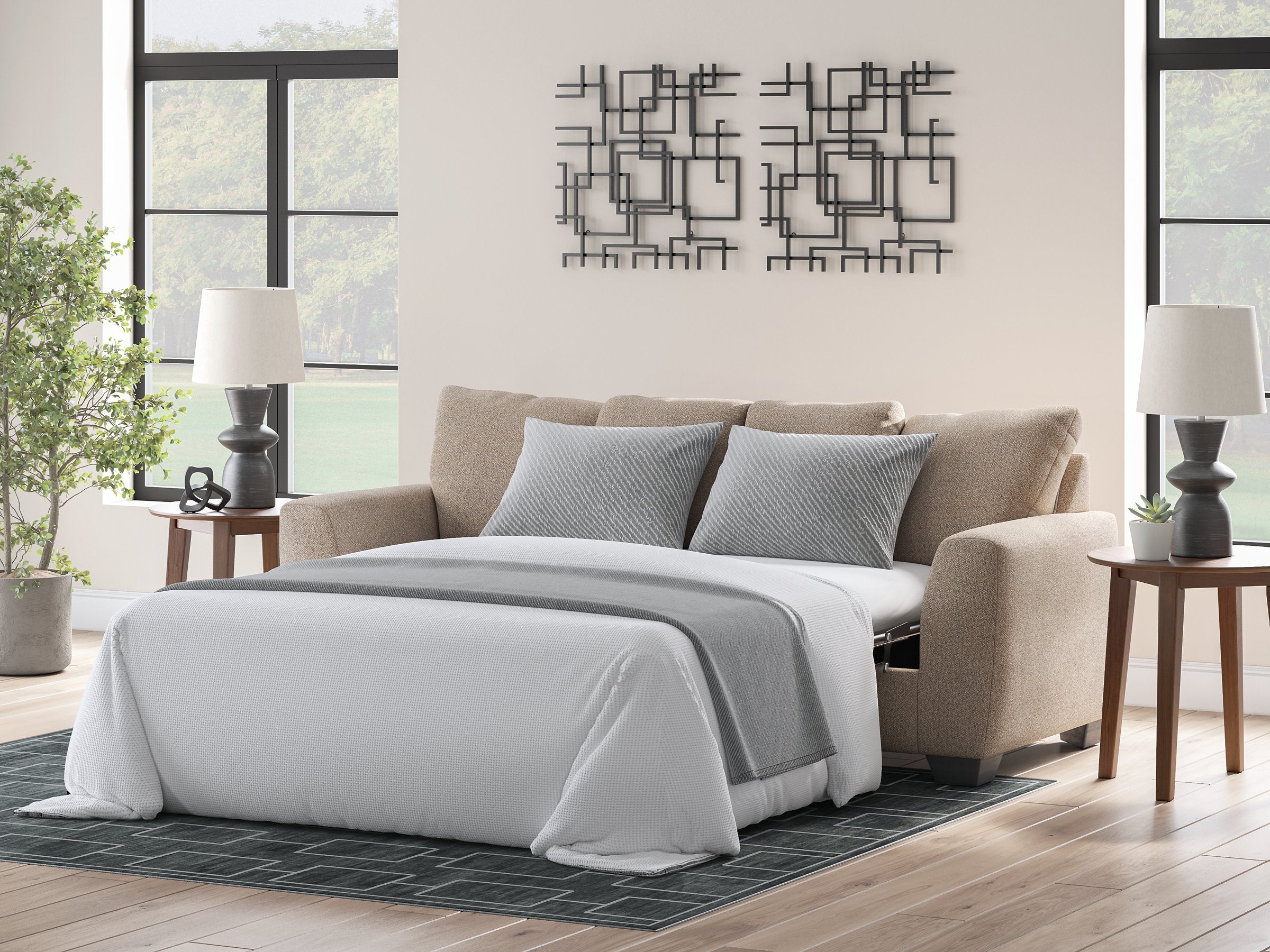 Triston-Peaks Sofa Sleeper - Ideal Furniture (Fresno,CA)