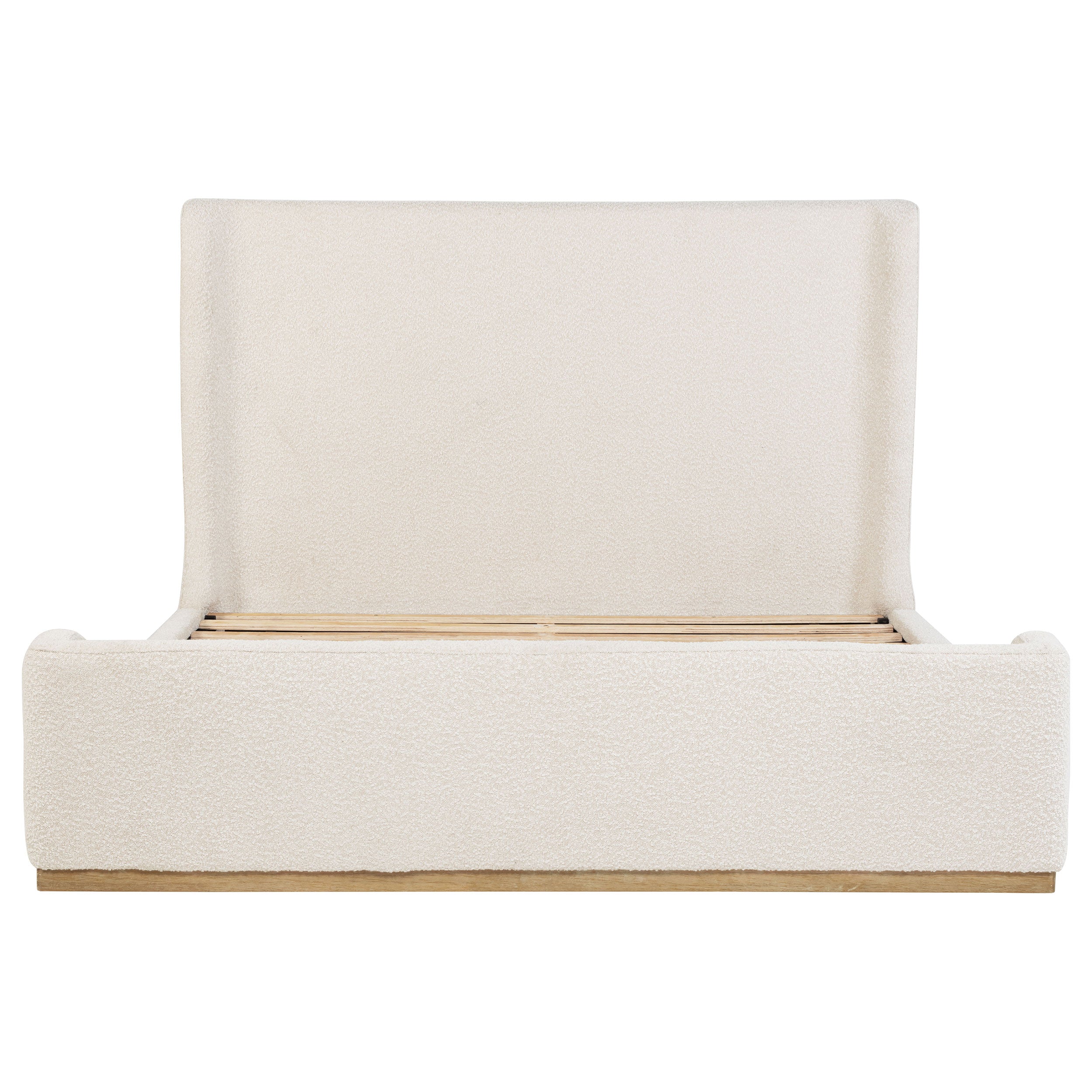 Nala Wingback Platform Bed - Ideal Furniture (Fresno,CA)