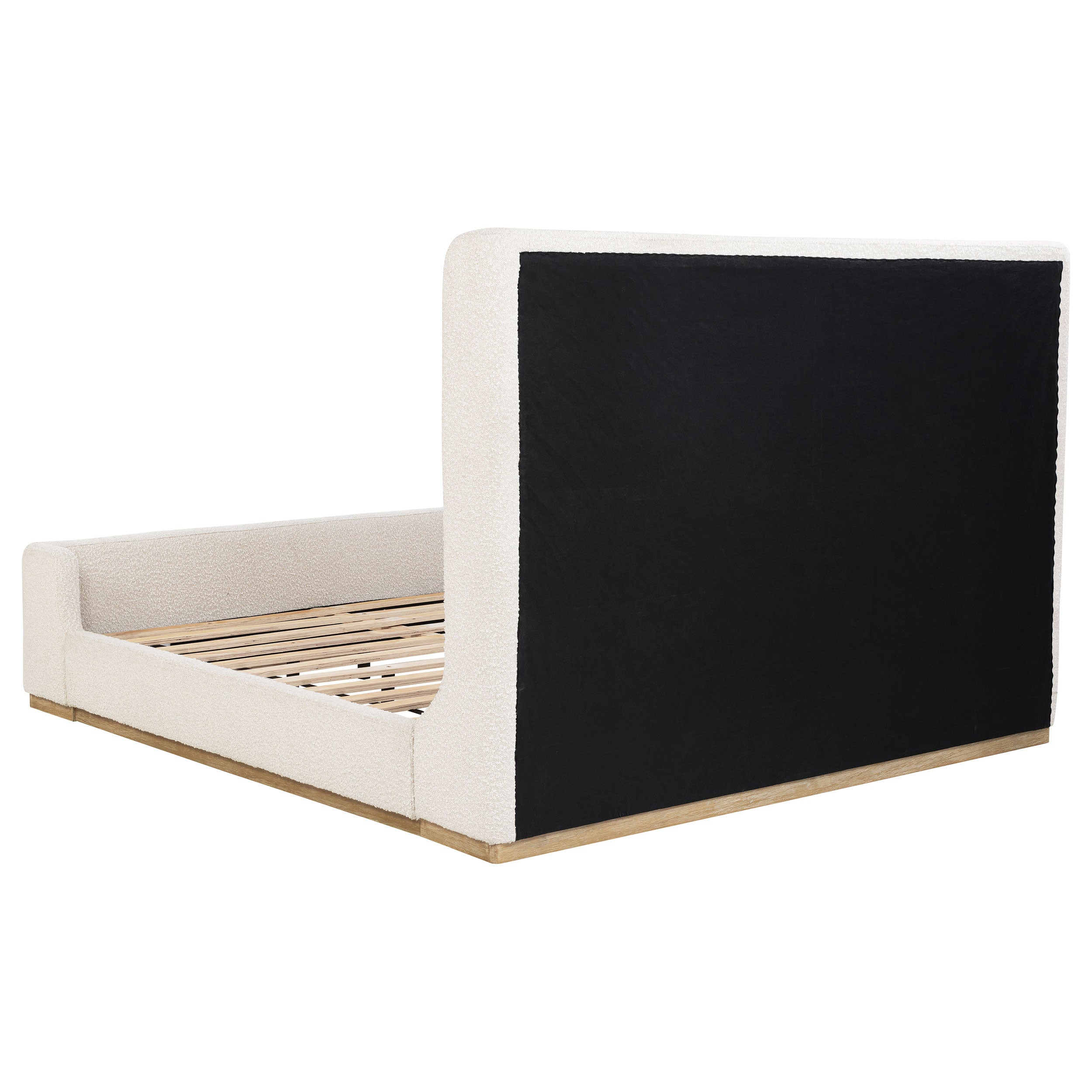 Nala Wingback Platform Bed - Ideal Furniture (Fresno,CA)