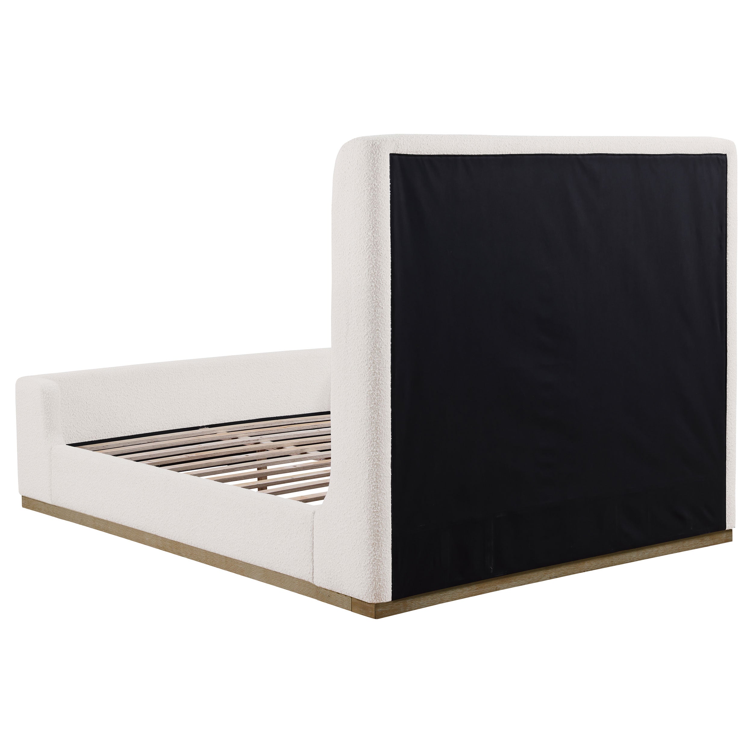 Nala Wingback Platform Bed - Ideal Furniture (Fresno,CA)