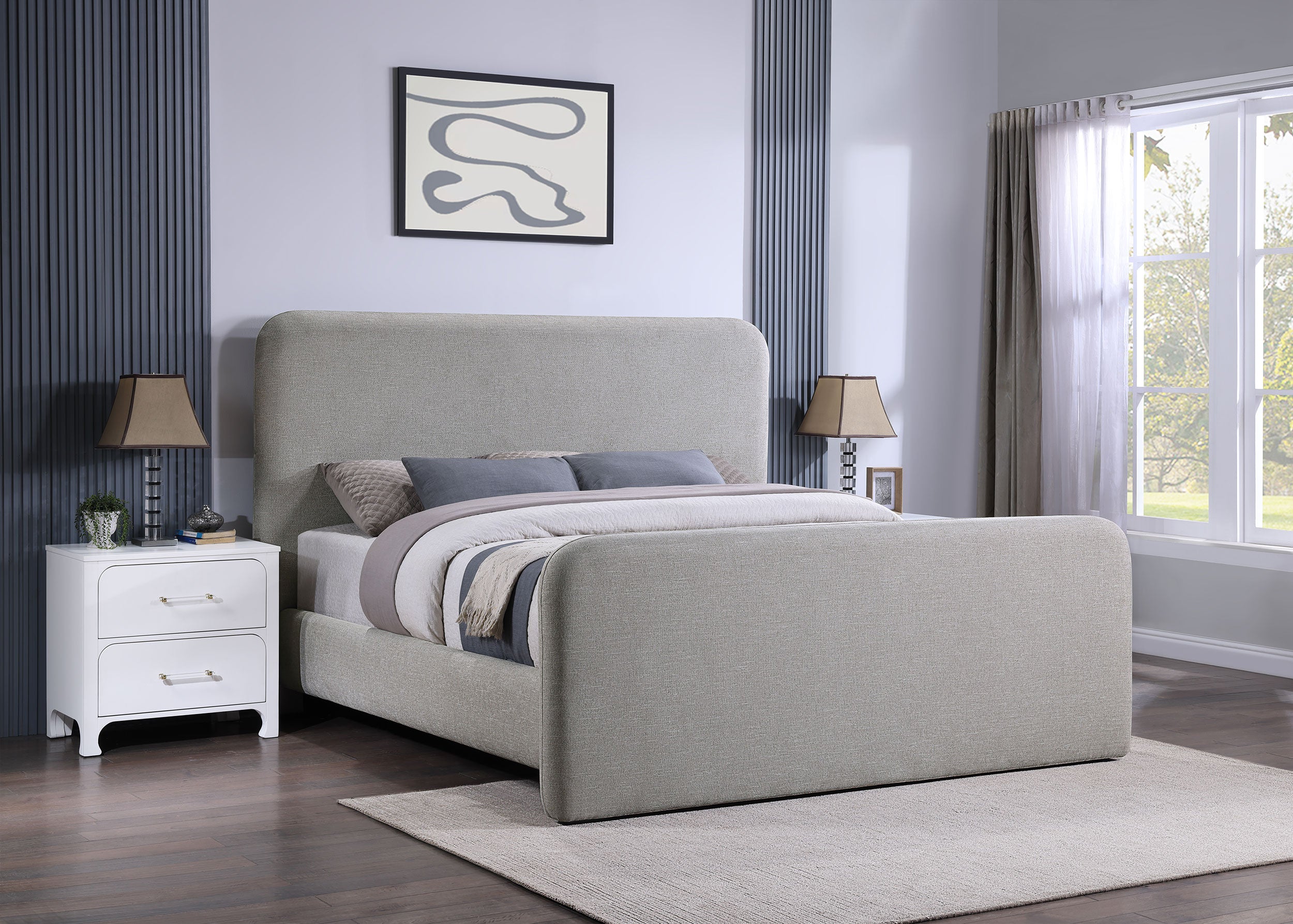 Wren Panel Platform Bed - Ideal Furniture (Fresno,CA)