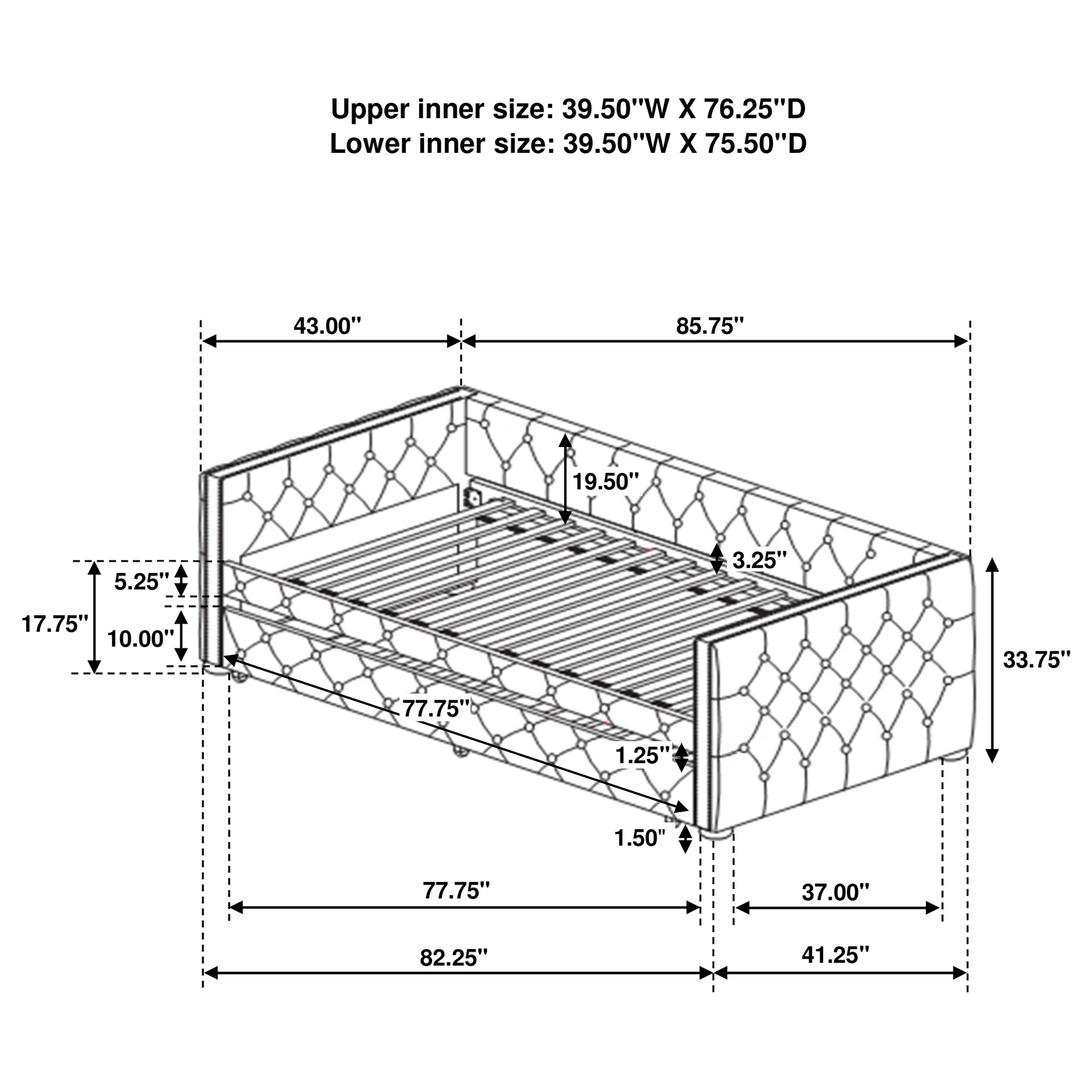 Mockern Daybed with Trundle - Ideal Furniture (Fresno,CA)