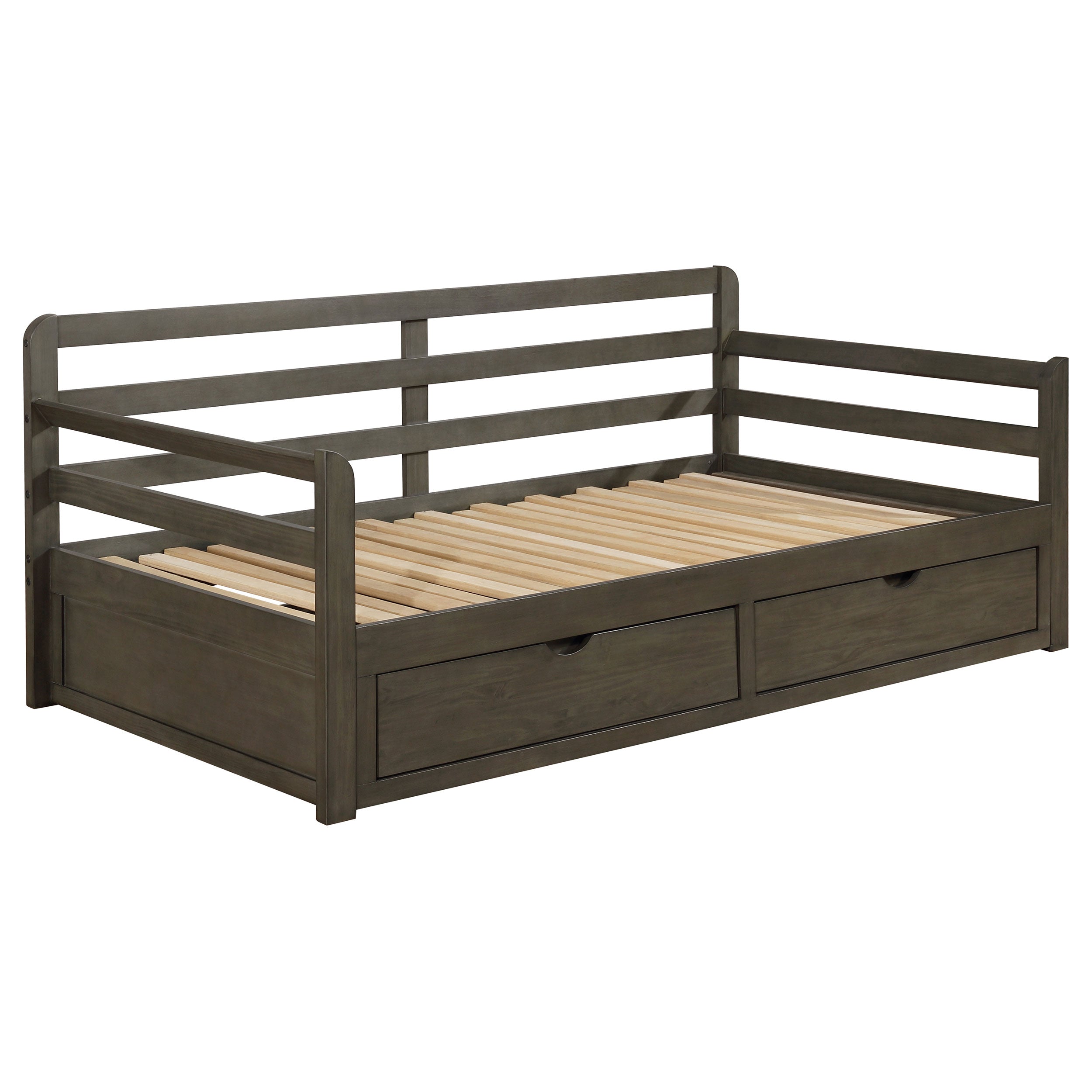 Sorrento Extension Daybed with Drawers - Ideal Furniture (Fresno,CA)