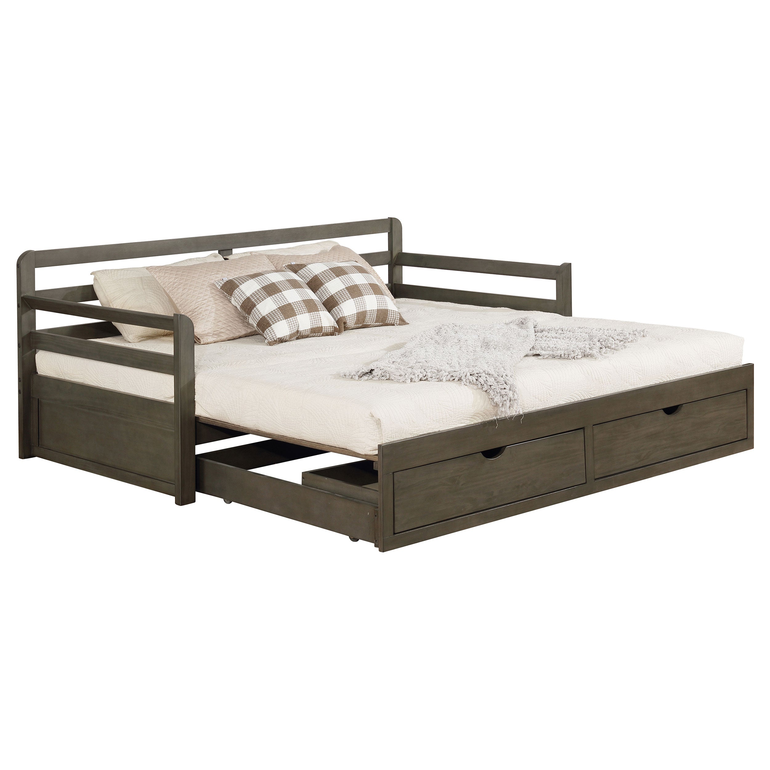 Sorrento Extension Daybed with Drawers - Ideal Furniture (Fresno,CA)
