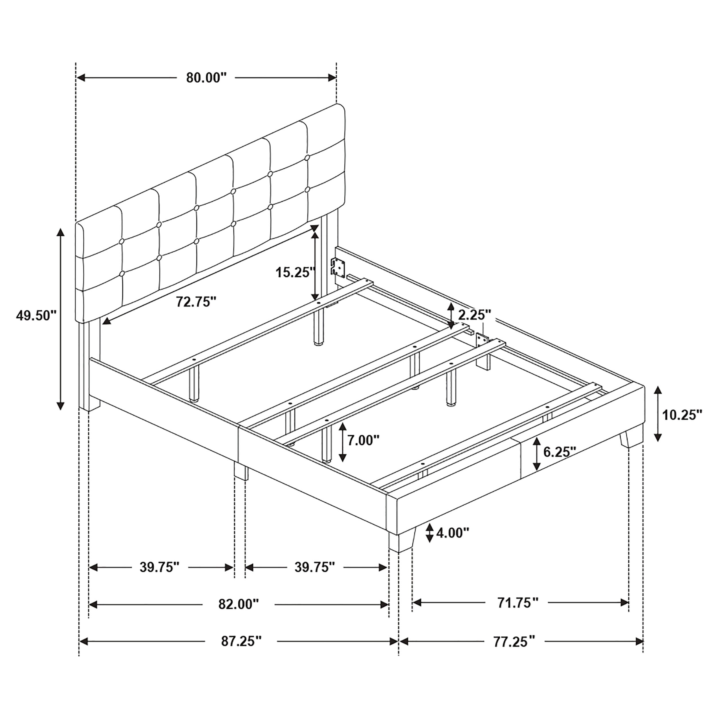 Mapes Panel Bed - Ideal Furniture (Fresno,CA)