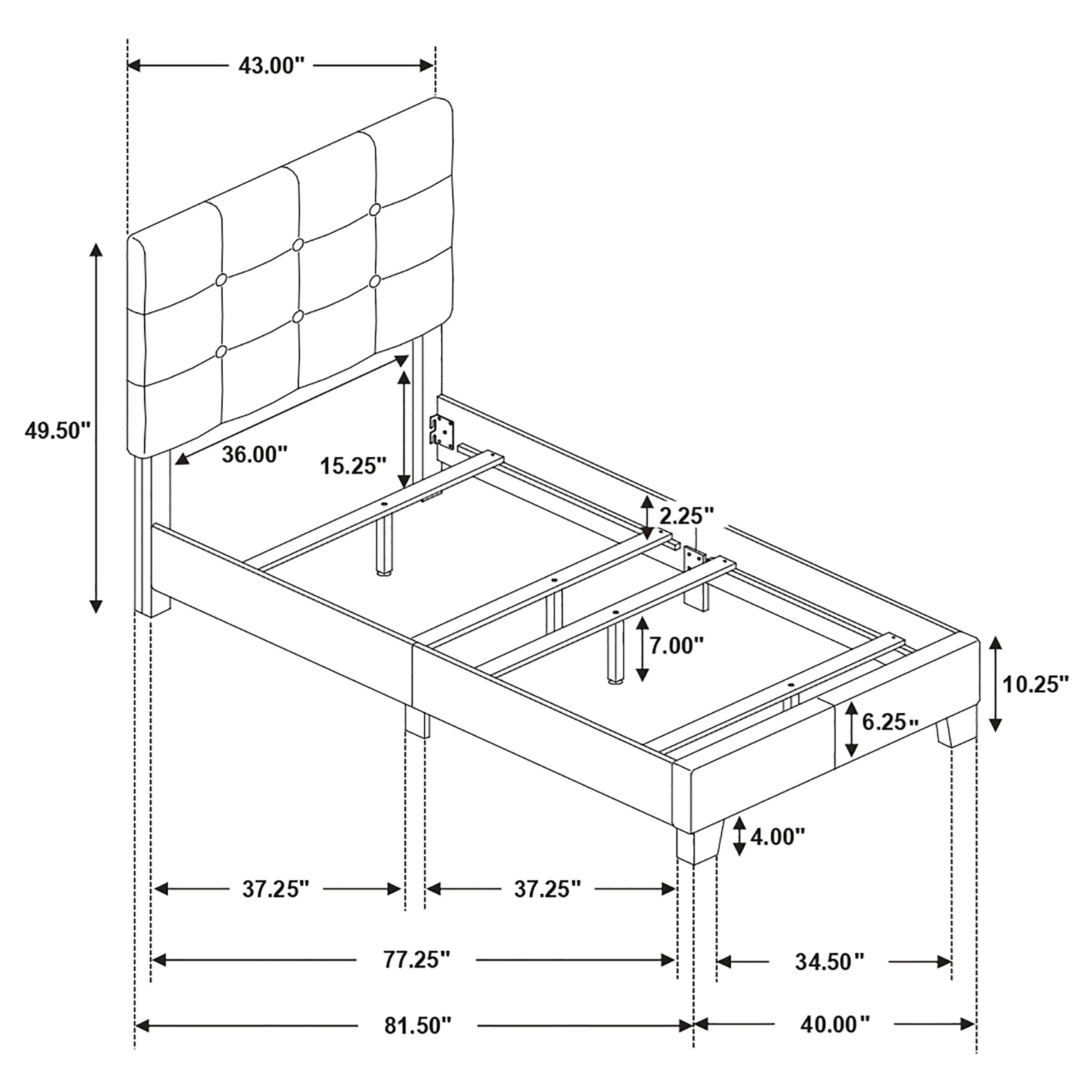 Mapes Panel Bed - Ideal Furniture (Fresno,CA)