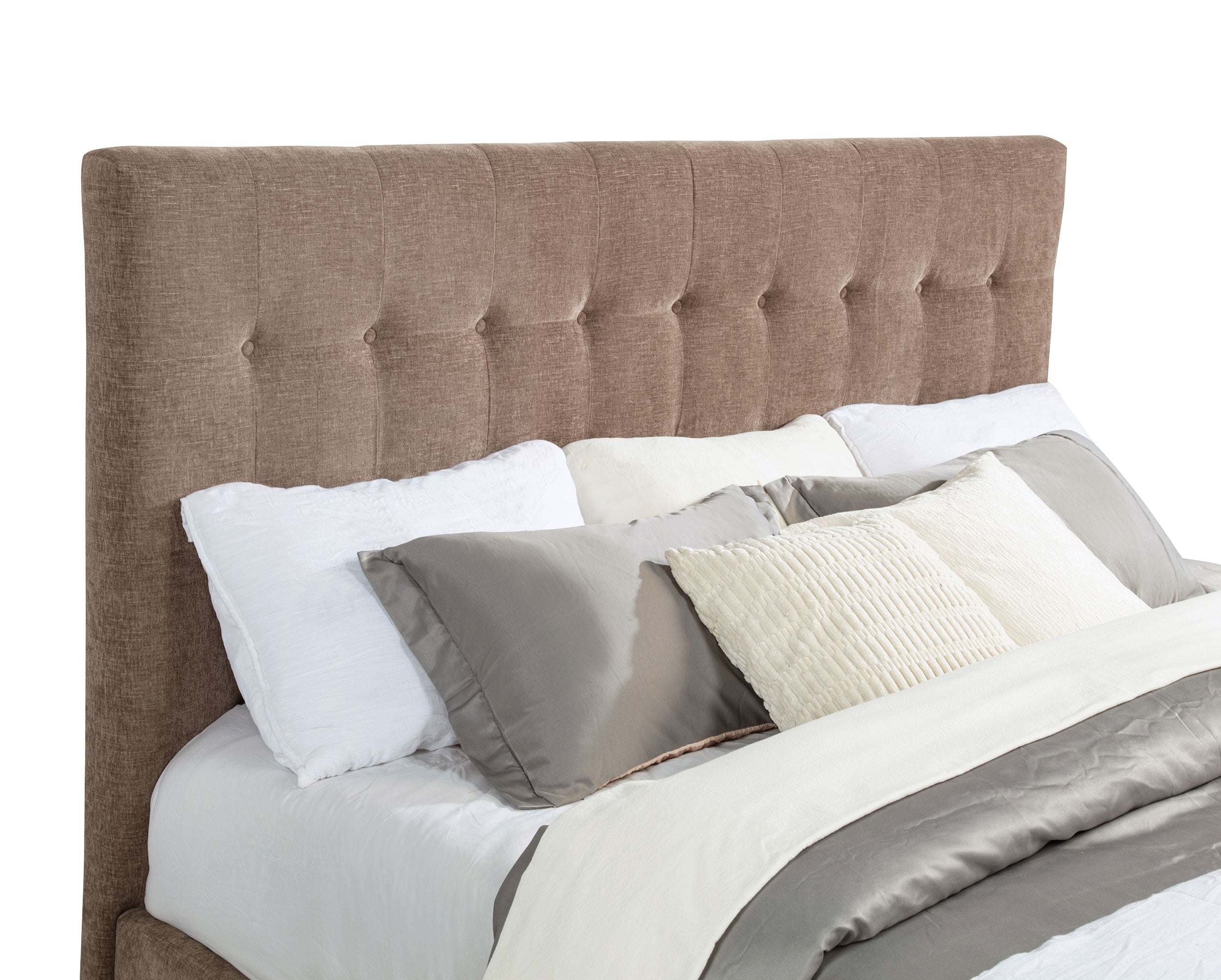 Senna Panel Bed with Bluetooth Speaker and Flame Visualizer - Ideal Furniture (Fresno,CA)