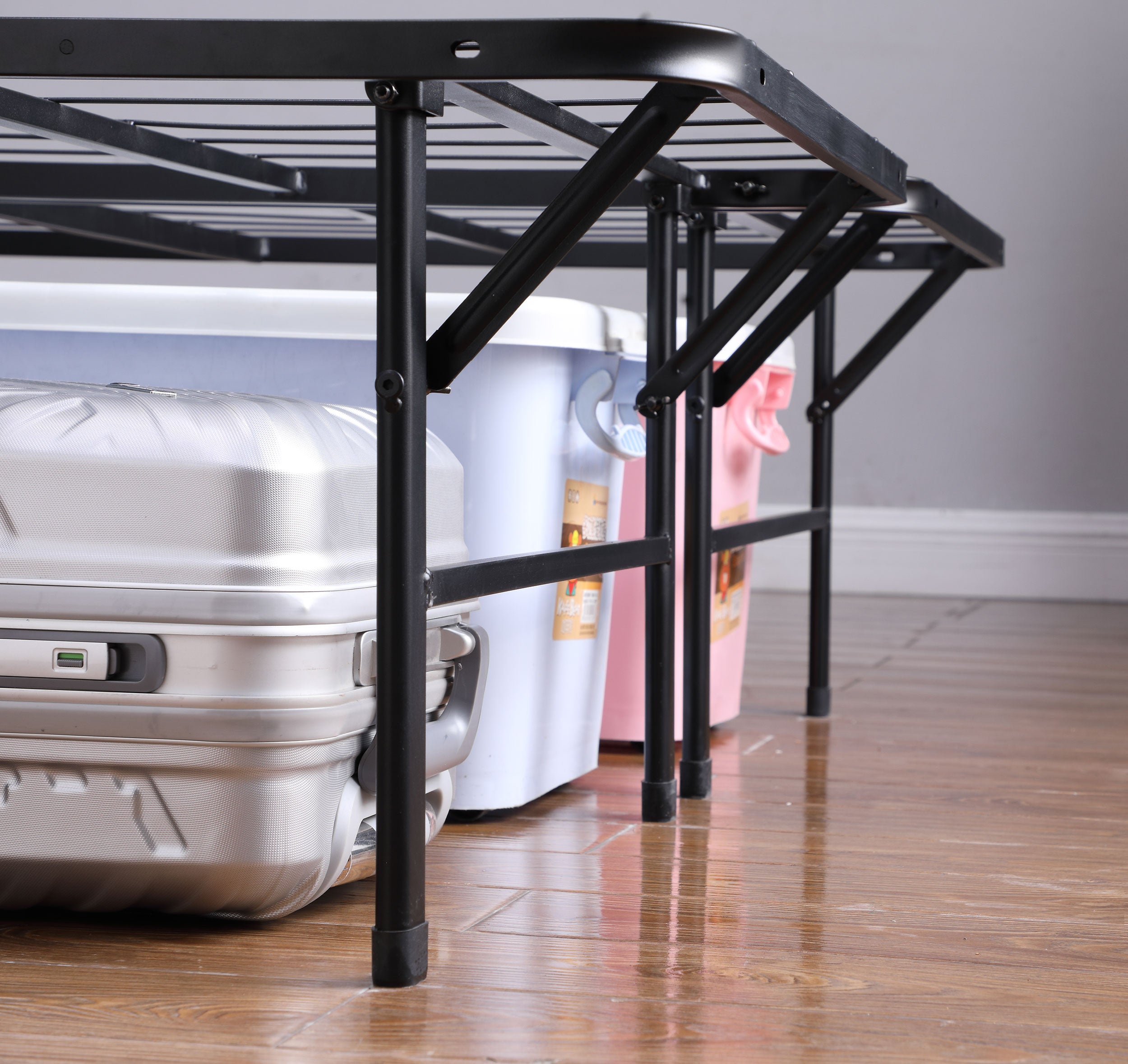Mabel Foldable Platform Bed Frame - Ideal Furniture (Fresno,CA)