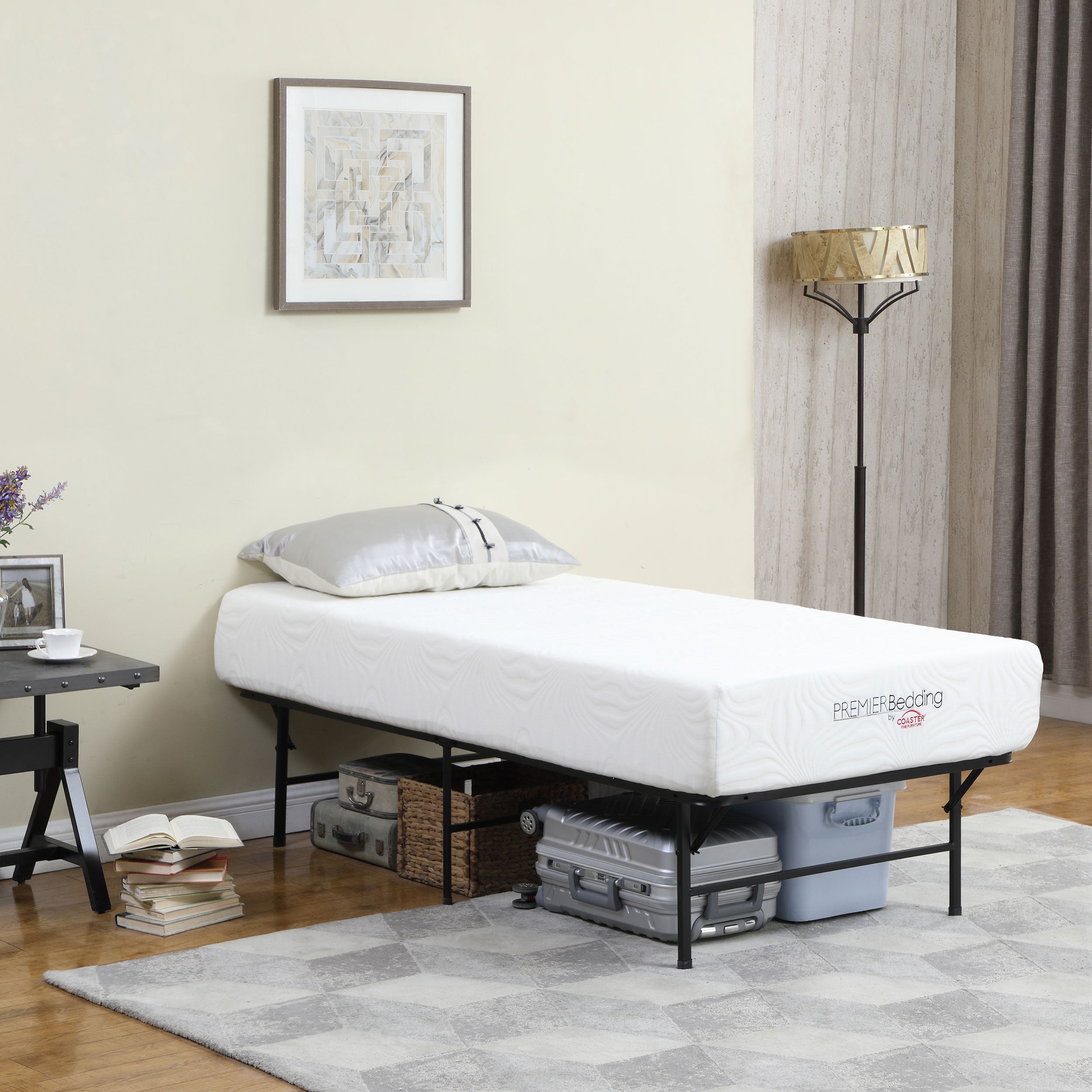 Mabel Foldable Platform Bed Frame - Ideal Furniture (Fresno,CA)