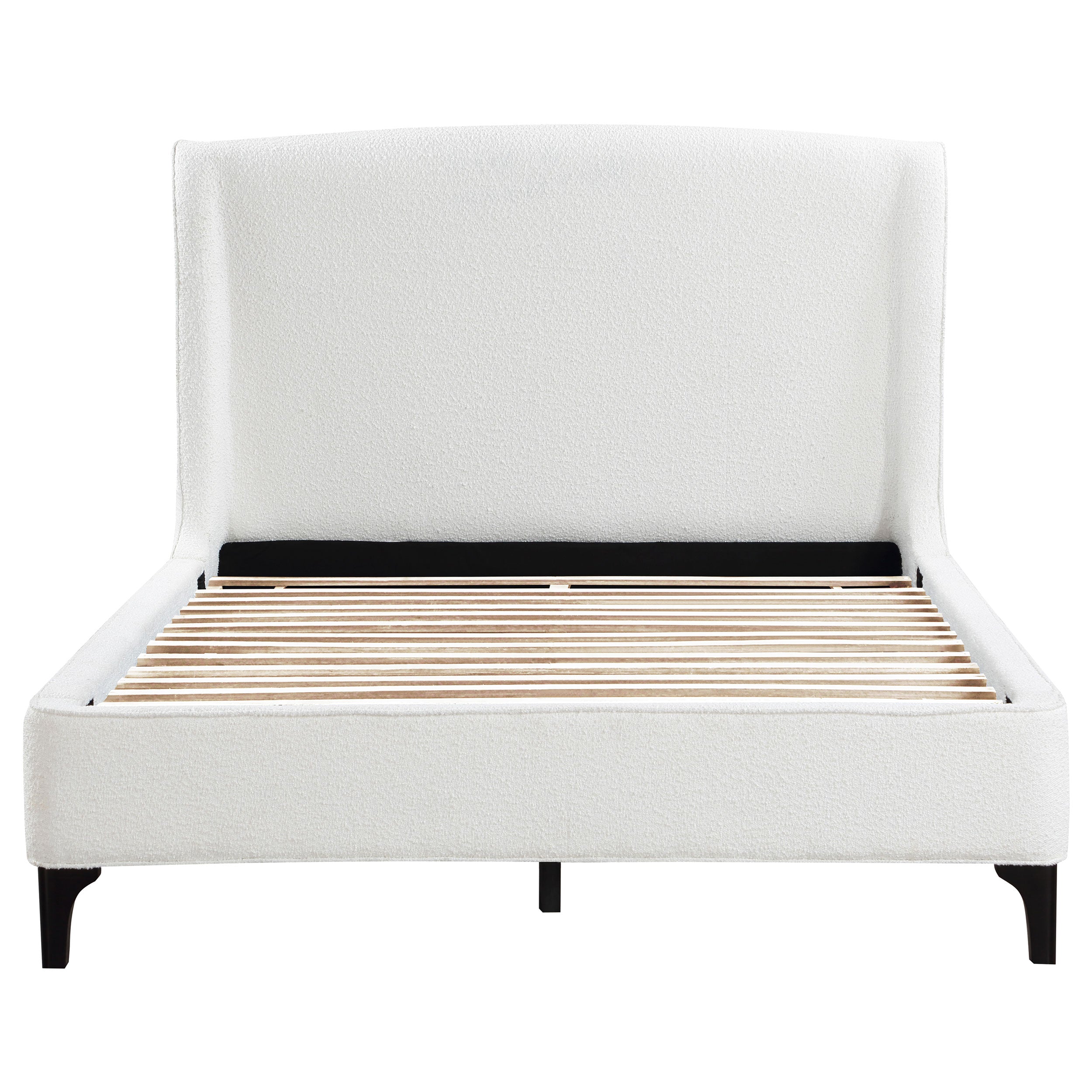 Mosby Wingback Platform Bed - Ideal Furniture (Fresno,CA)