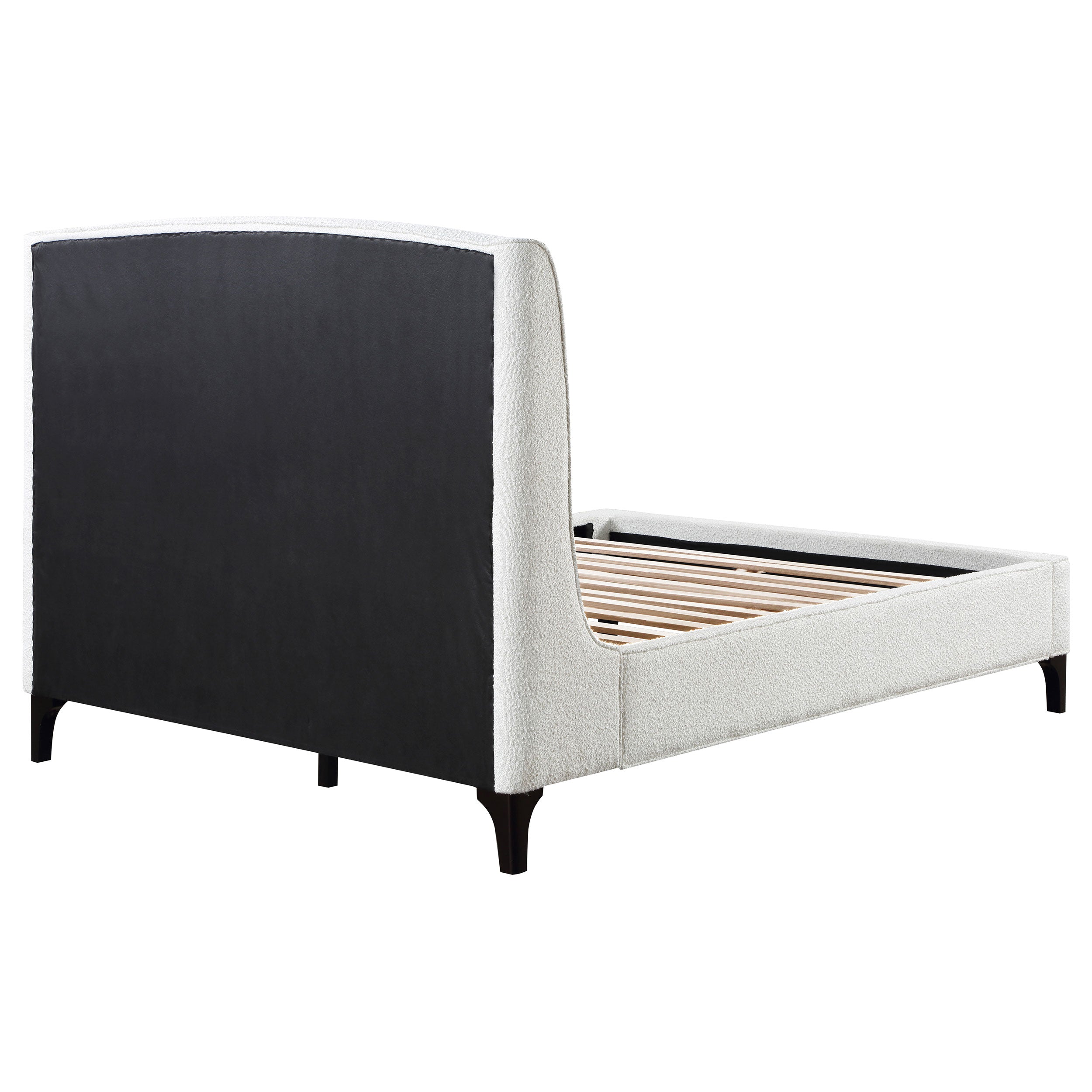 Mosby Wingback Platform Bed - Ideal Furniture (Fresno,CA)