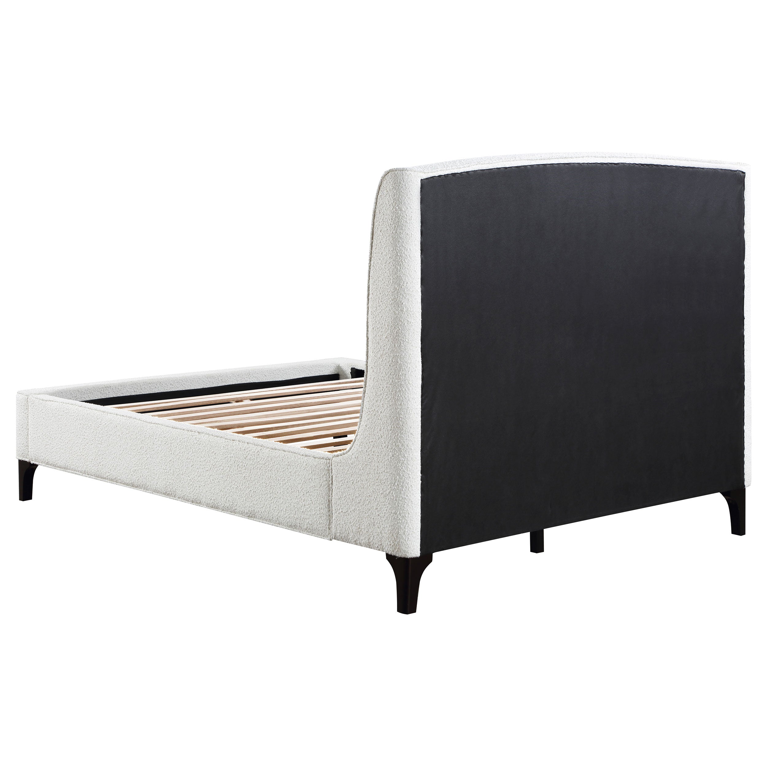 Mosby Wingback Platform Bed - Ideal Furniture (Fresno,CA)