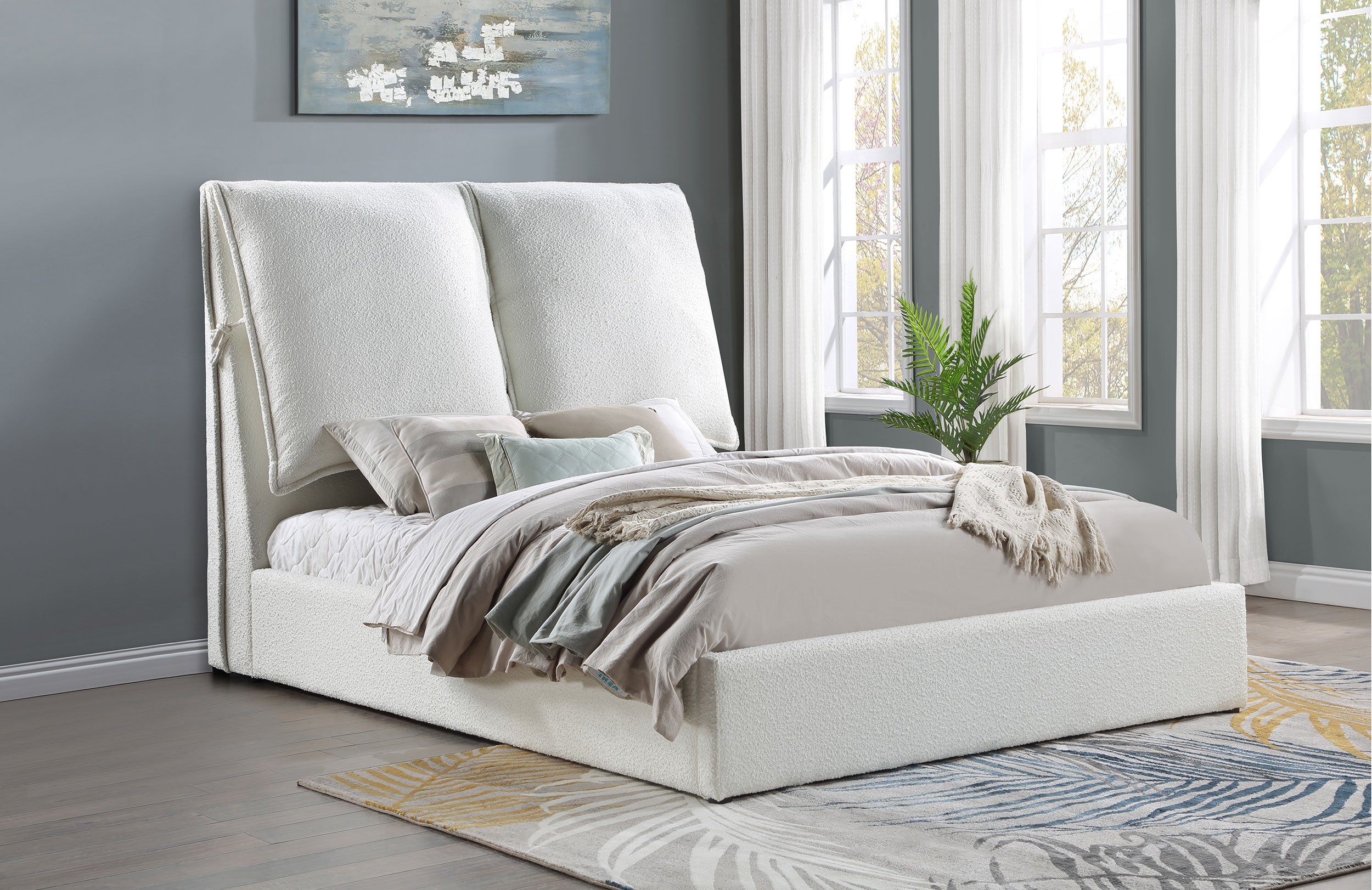 Gwendoline Panel Platform Bed - Ideal Furniture (Fresno,CA)
