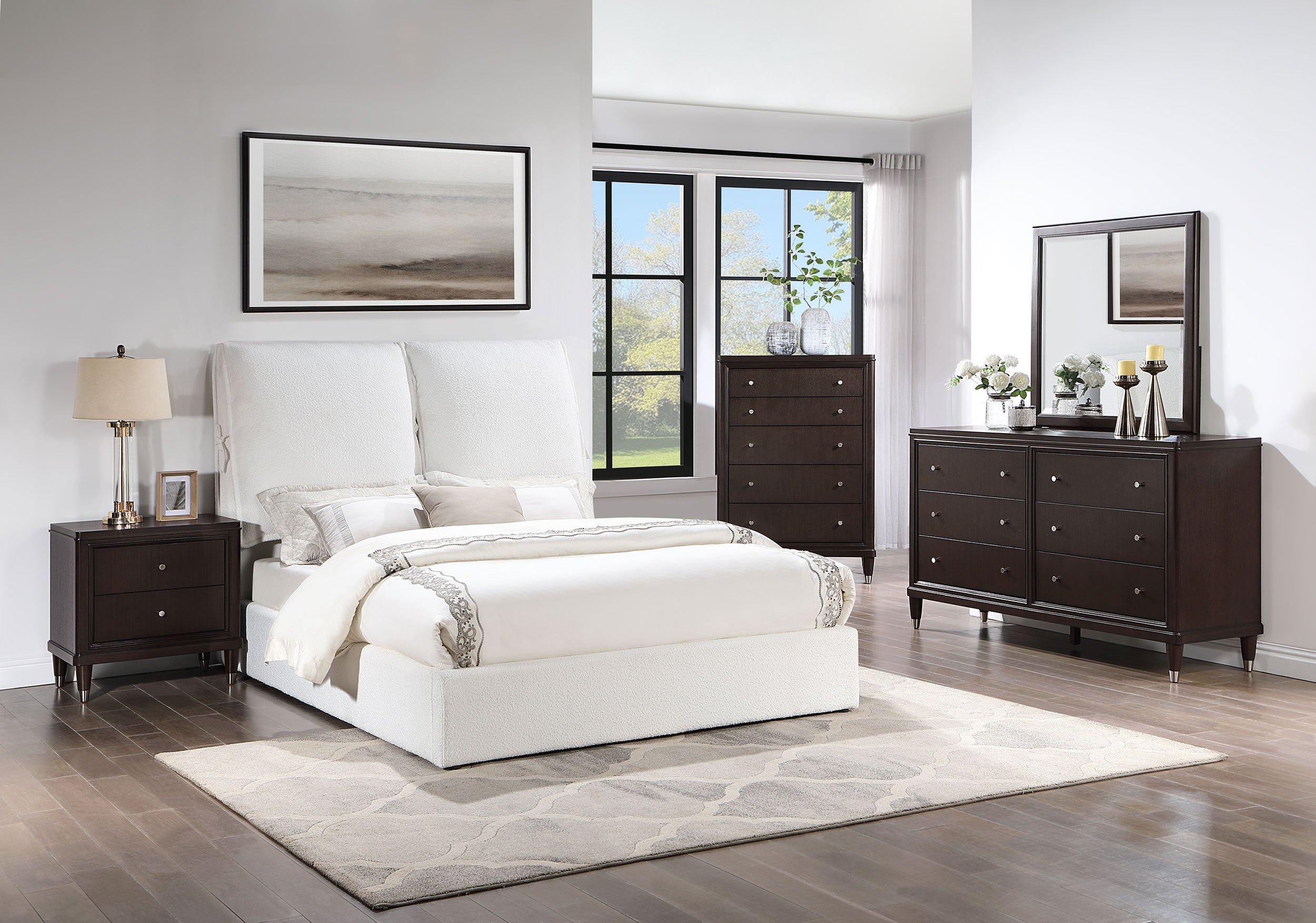 Gwendoline Panel Platform Bed - Ideal Furniture (Fresno,CA)