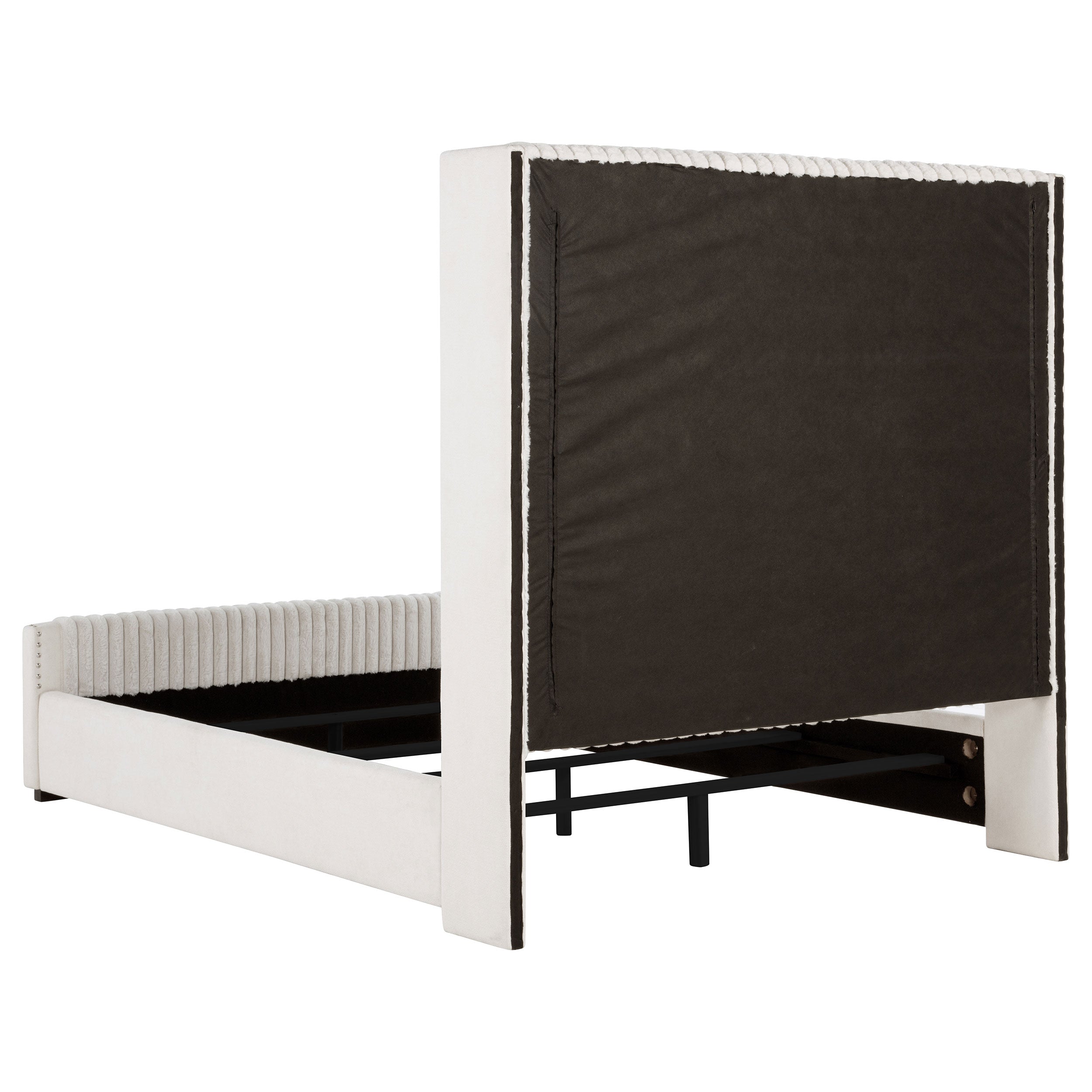 Natasha Wingback Bed - Ideal Furniture (Fresno,CA)
