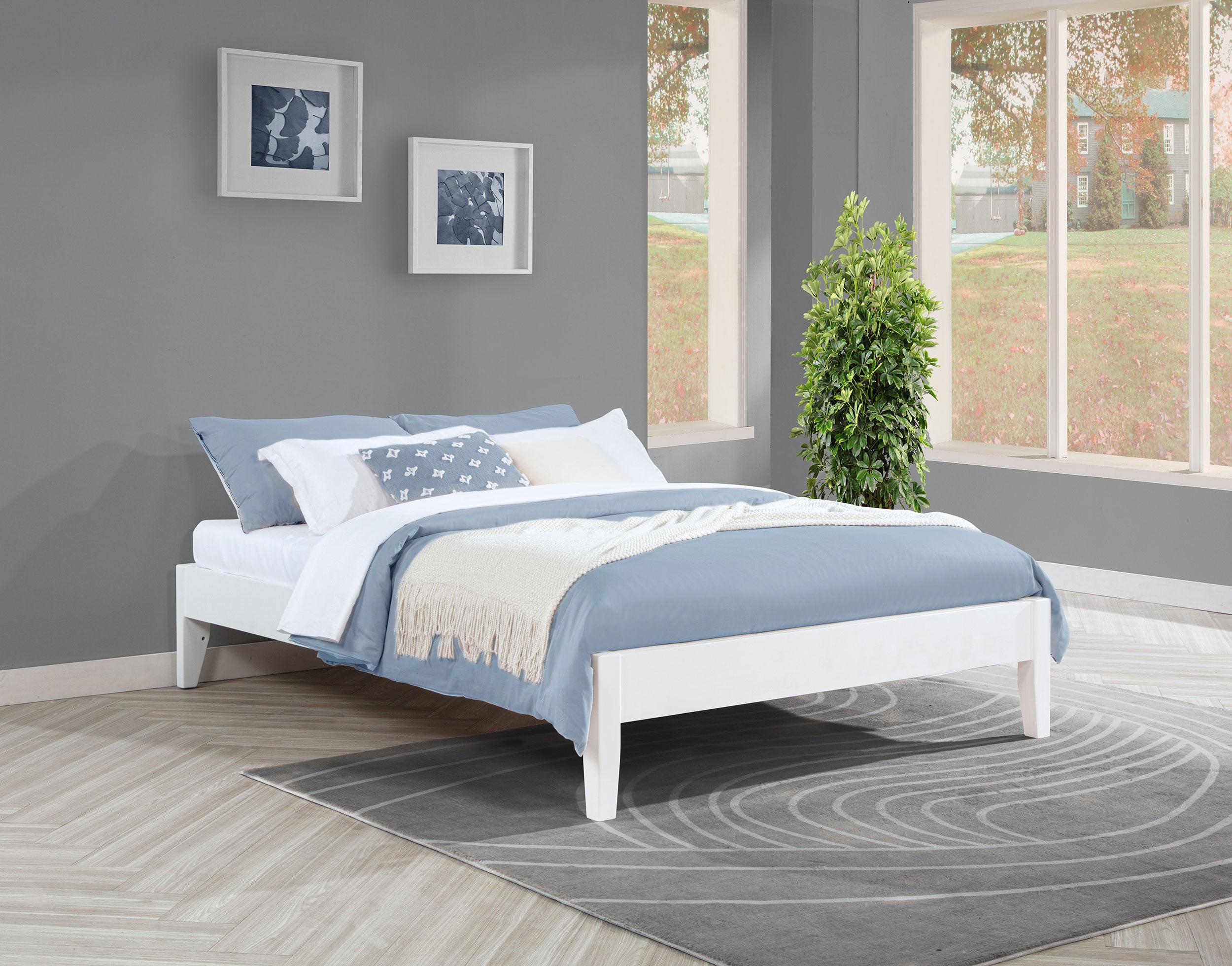 Hounslow Platform Bed Base - Ideal Furniture (Fresno,CA)